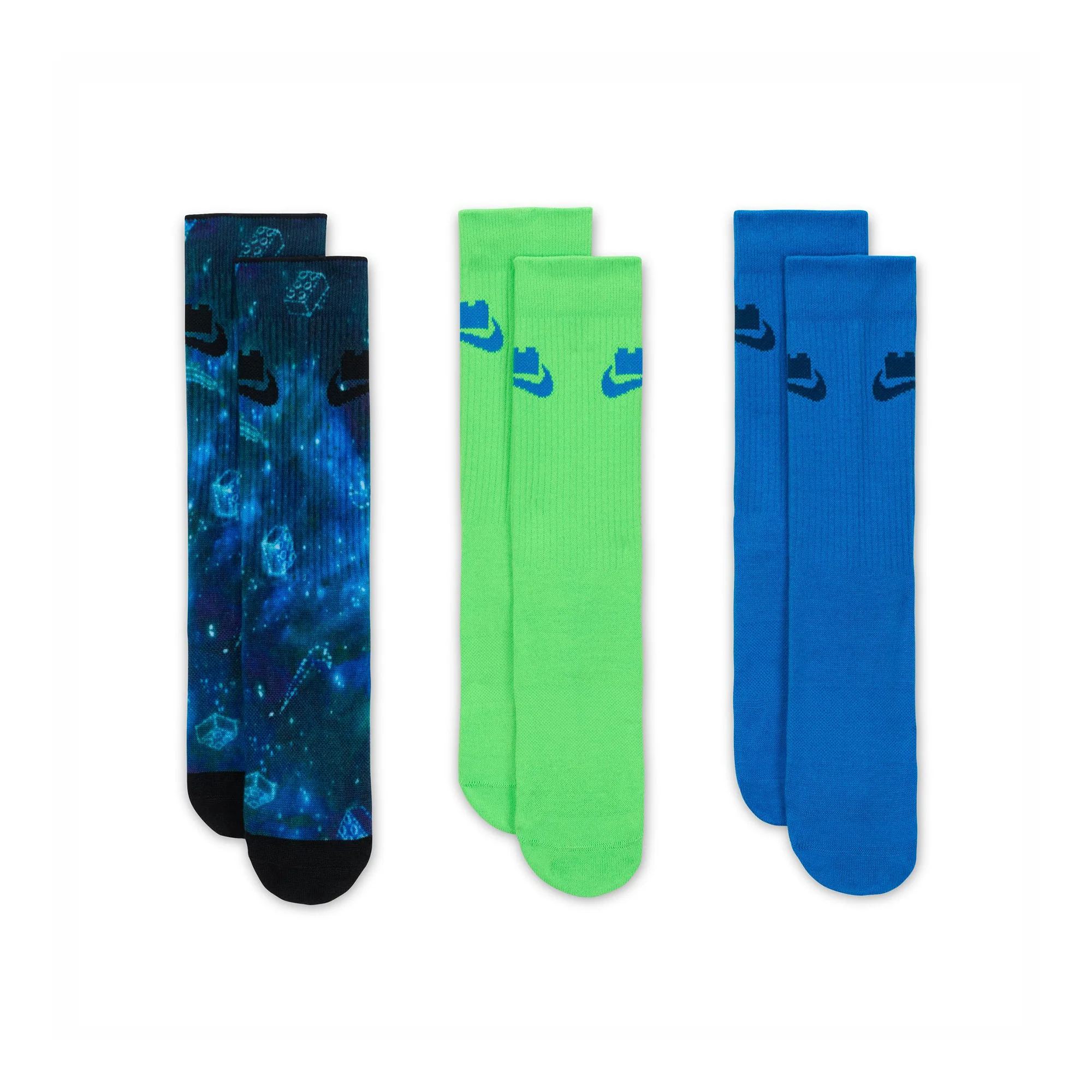 Nike x LEGO Collection Everyday Essentials Crew Socks (3 Pairs)