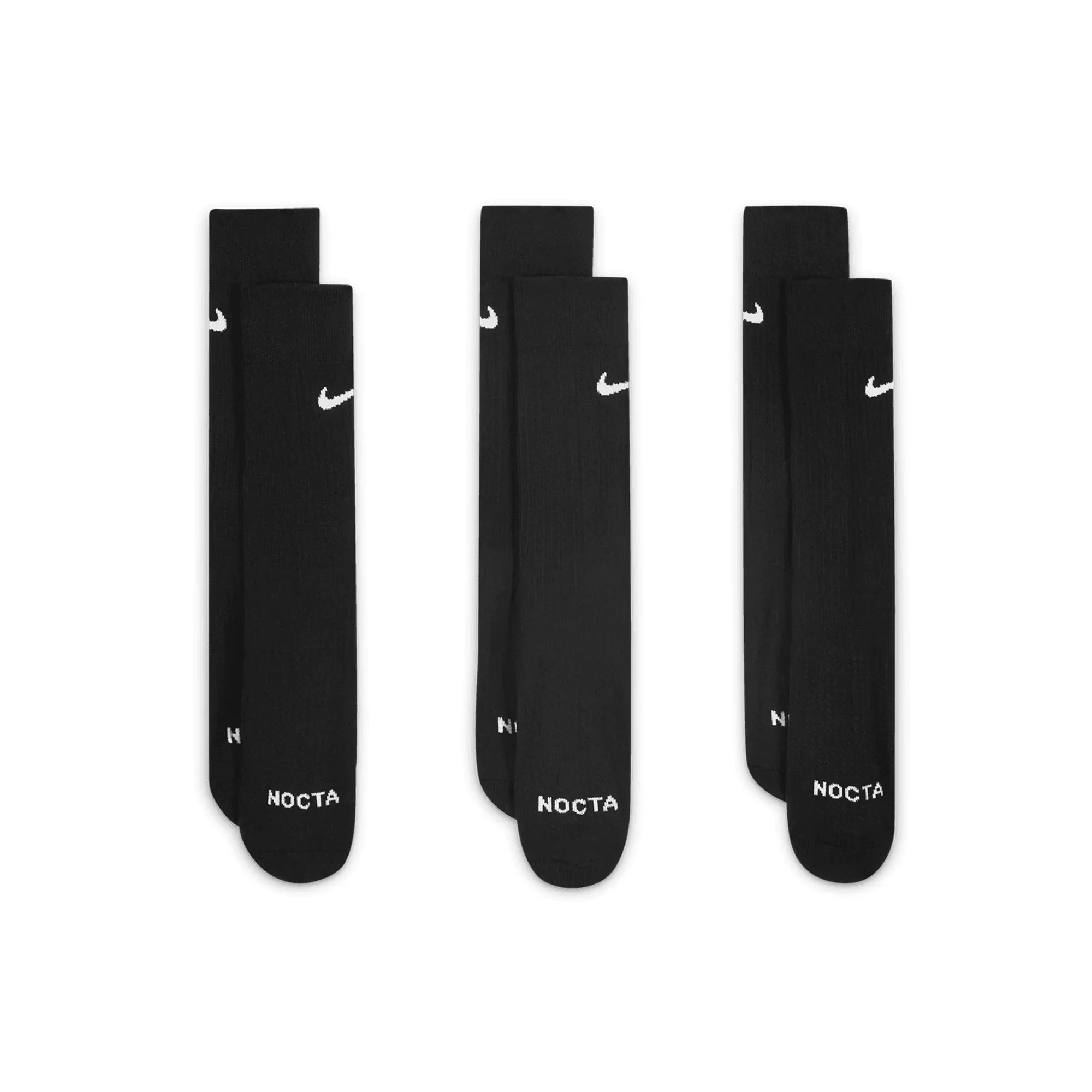 Nike x Nocta NRG 3pr Crew Socks 'Black'
