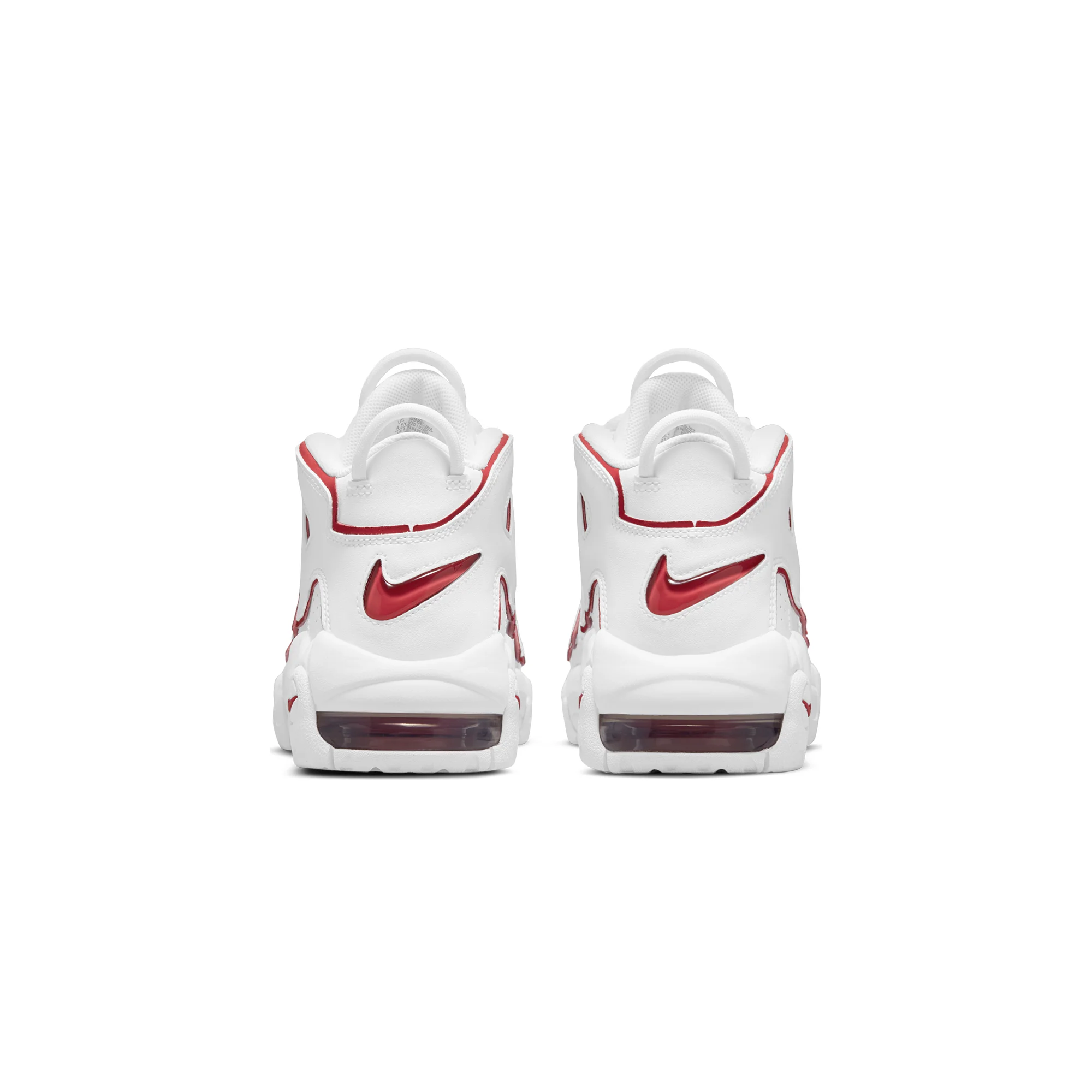 Nike Youth Air More Uptempo Shoes 'White' - Image 3