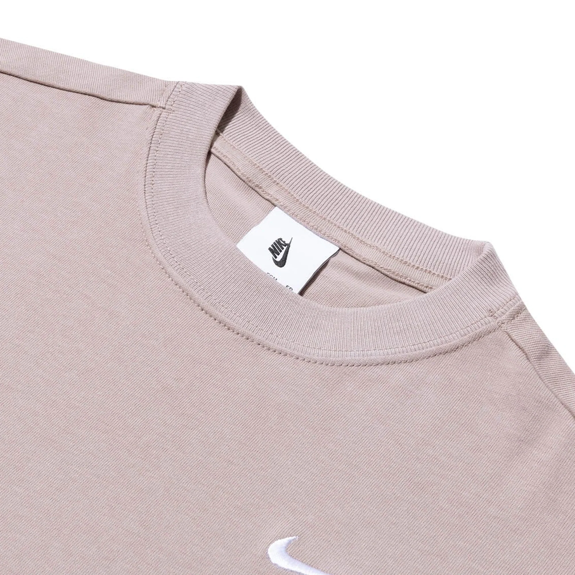NikeLab Womens T-Shirt Malt/White - Image 5
