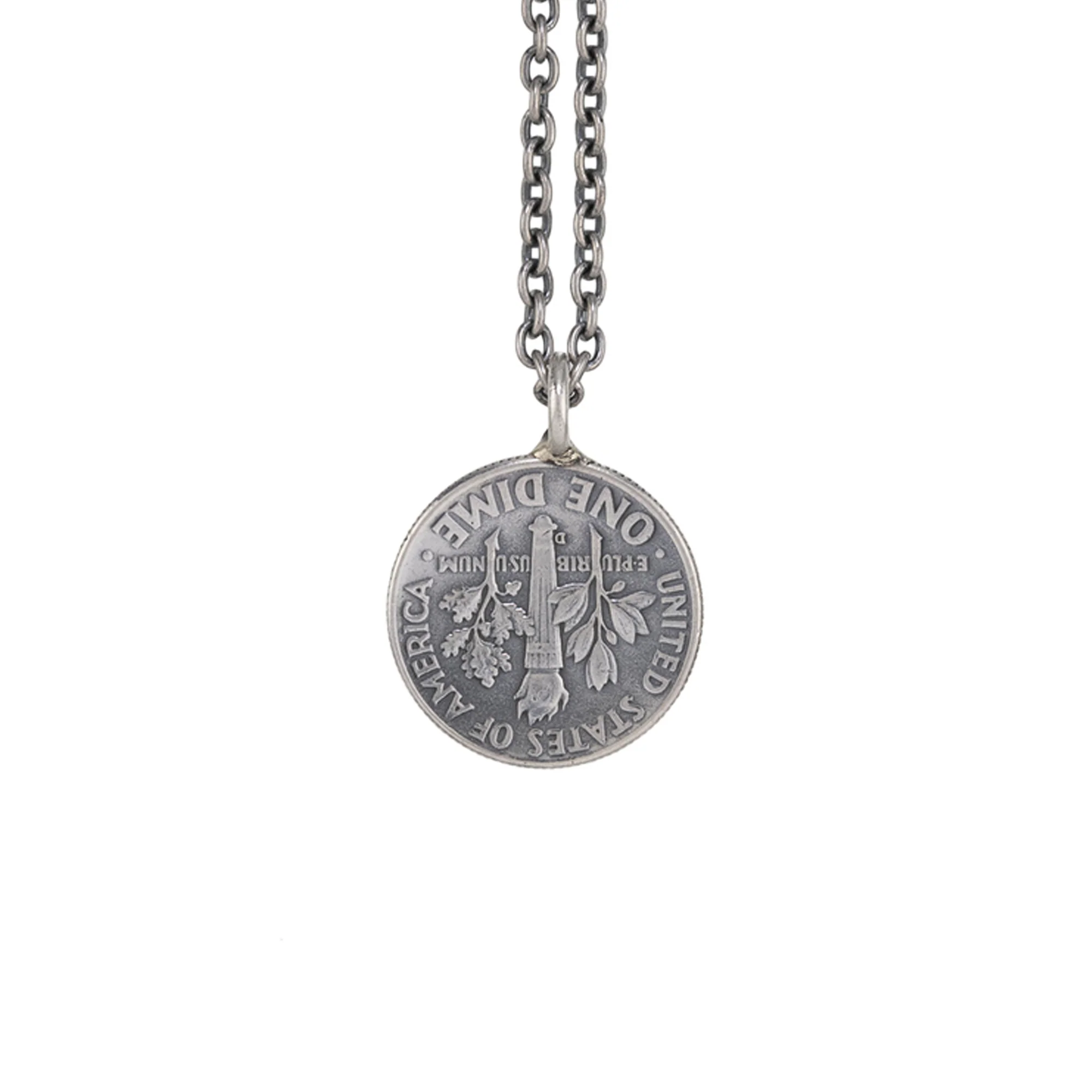 North Works 10 cent Peace Necklace - Image 2
