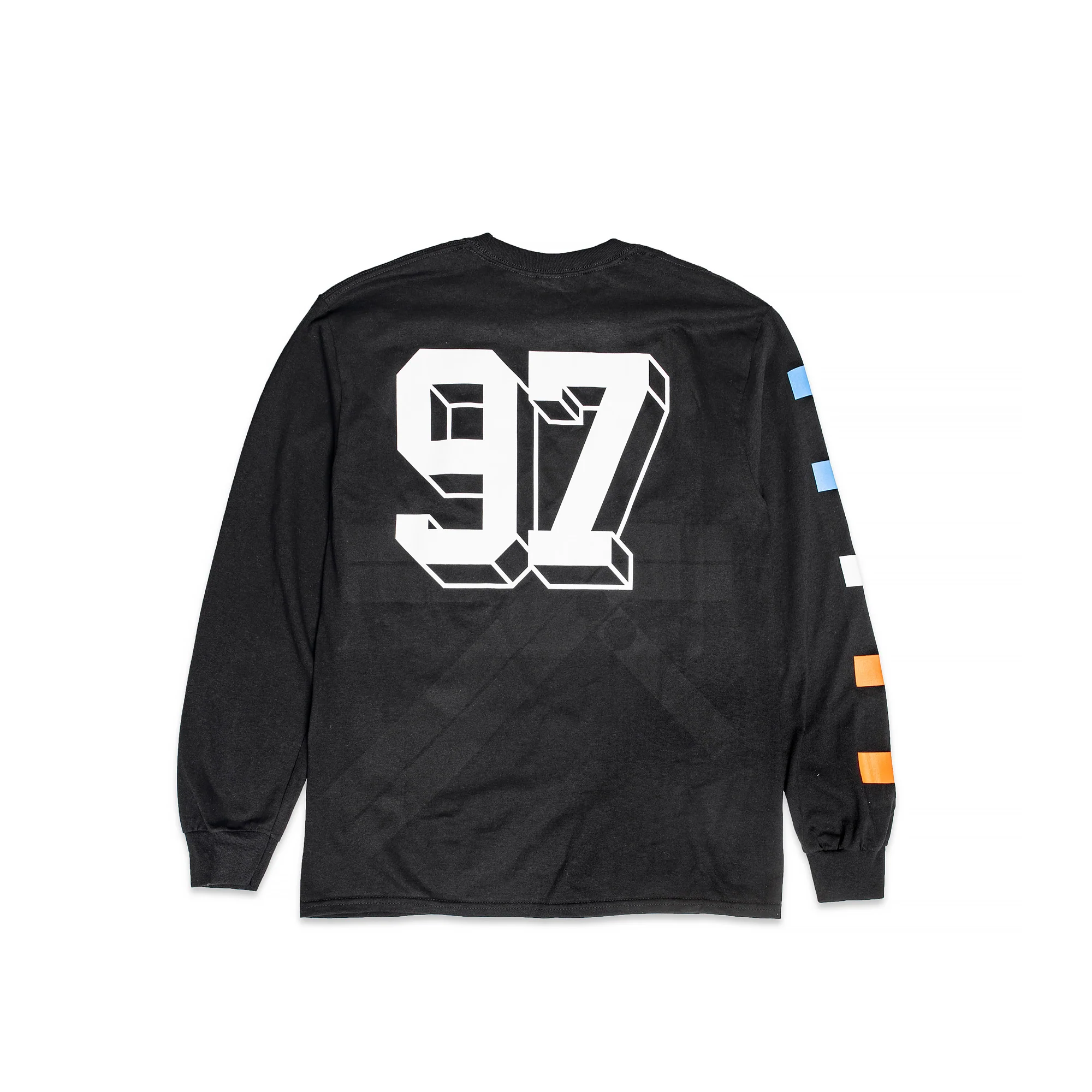 NYCFC x Staples Mens LS Tee 'Black' - Image 2