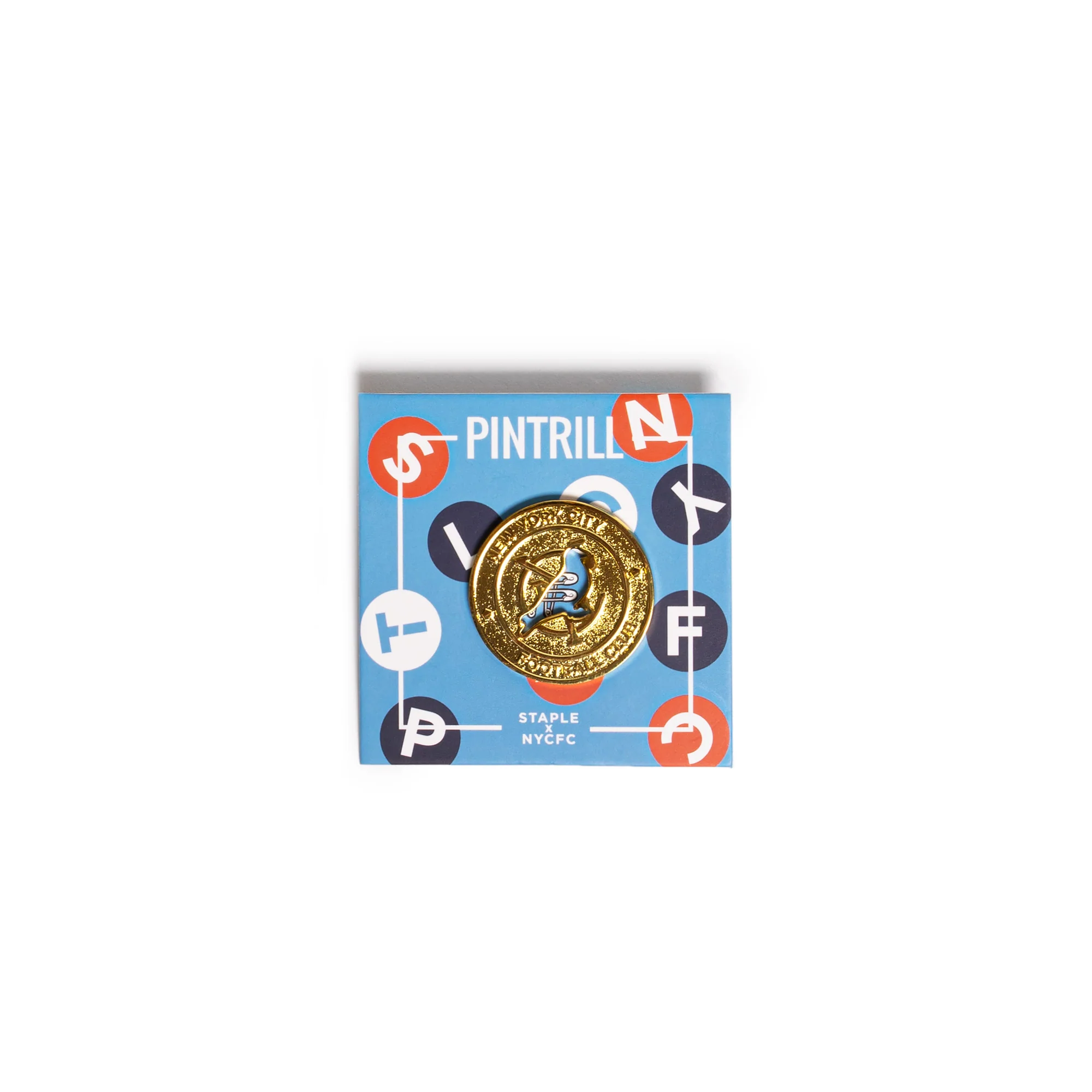 NYCFC x Staple Pintrill Pin 'Gold'