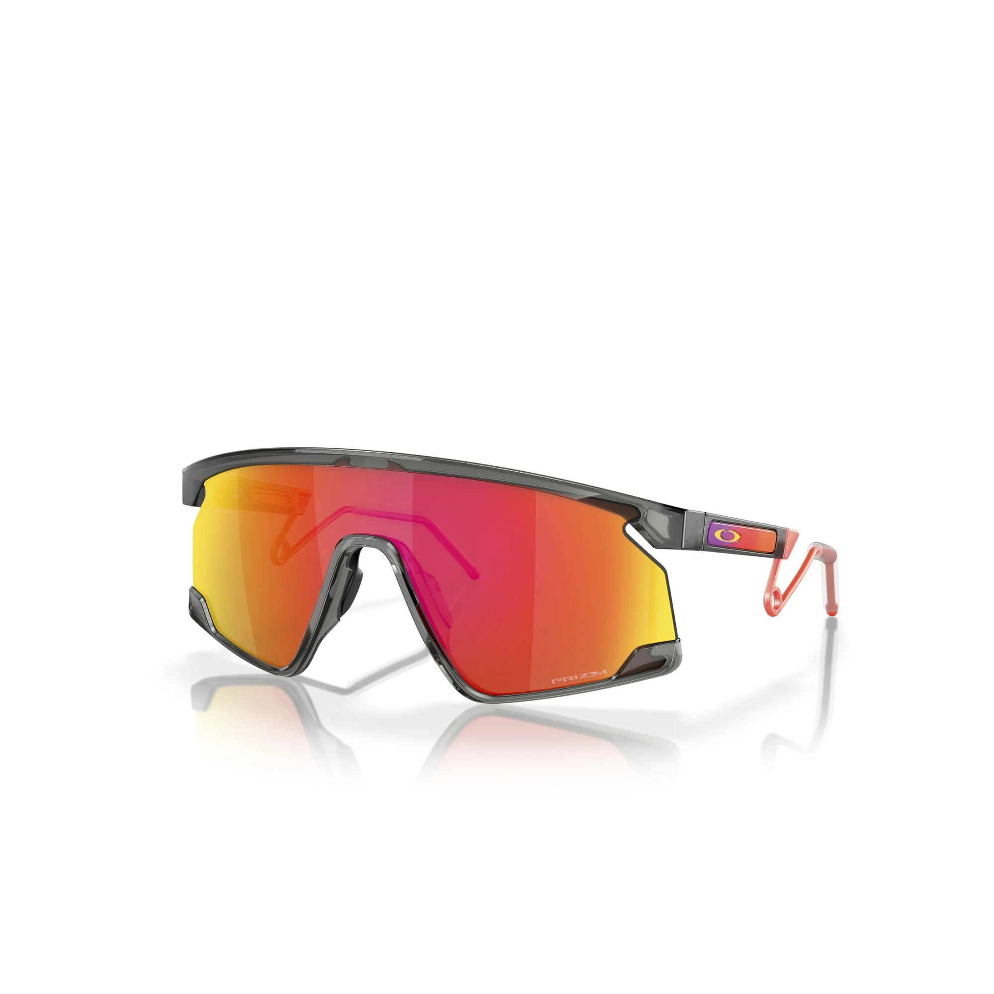 Oakley BXTR Metal FP Grey Smoke w/ Prizm Ruby - Image 3