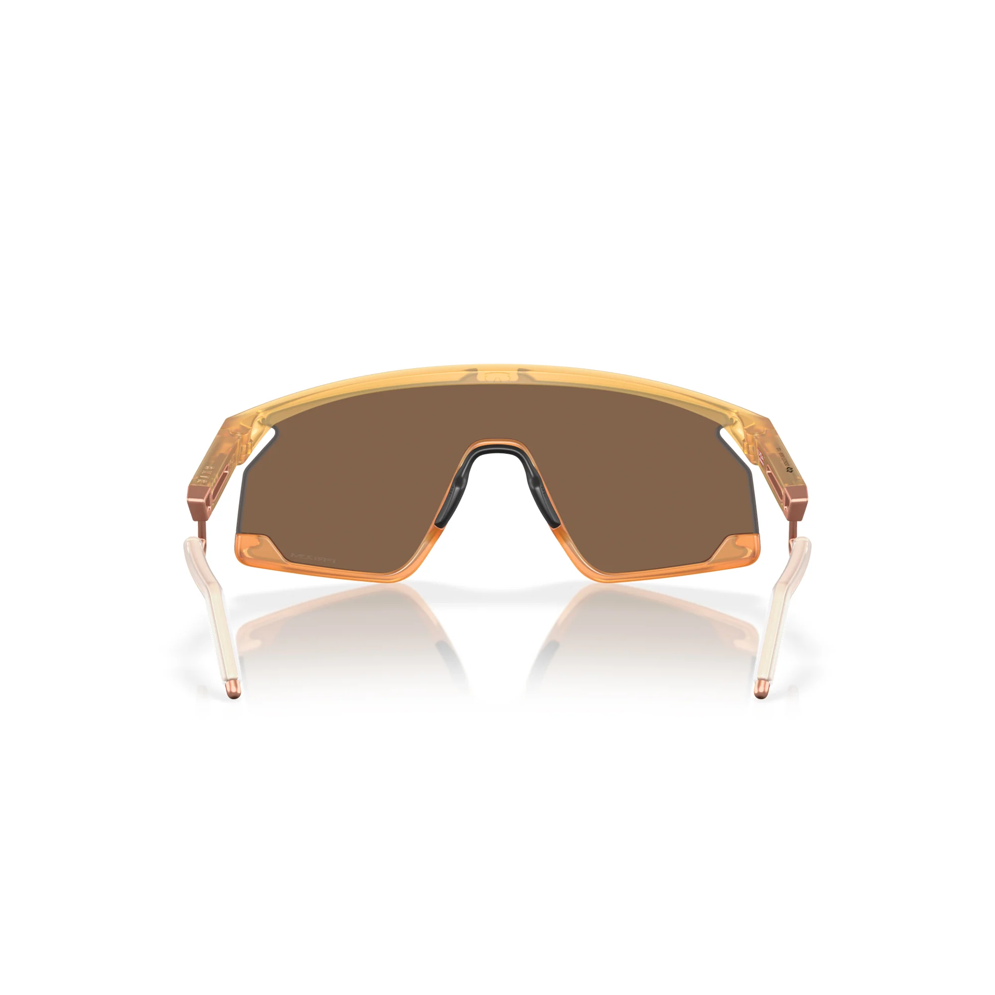 Oakley BXTR Metal Matte Light Curry W/ Prizm Bronze Sunglasses - Image 4