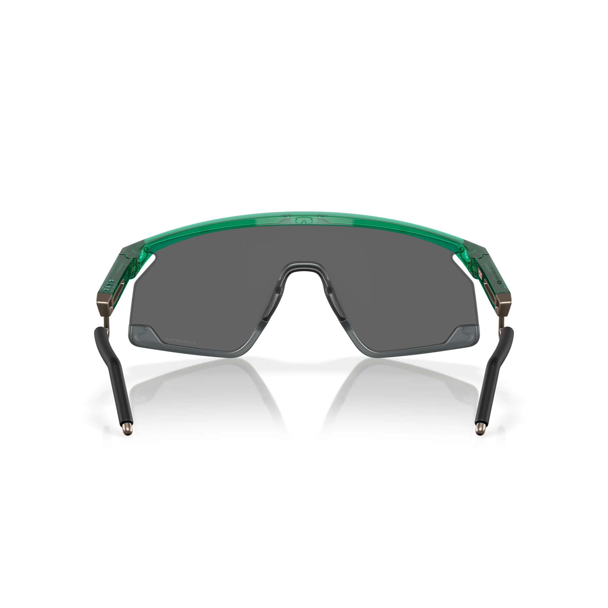 Oakley BXTR Metal Trans Viridian W/ Prizm Black Sunglasses - Image 4