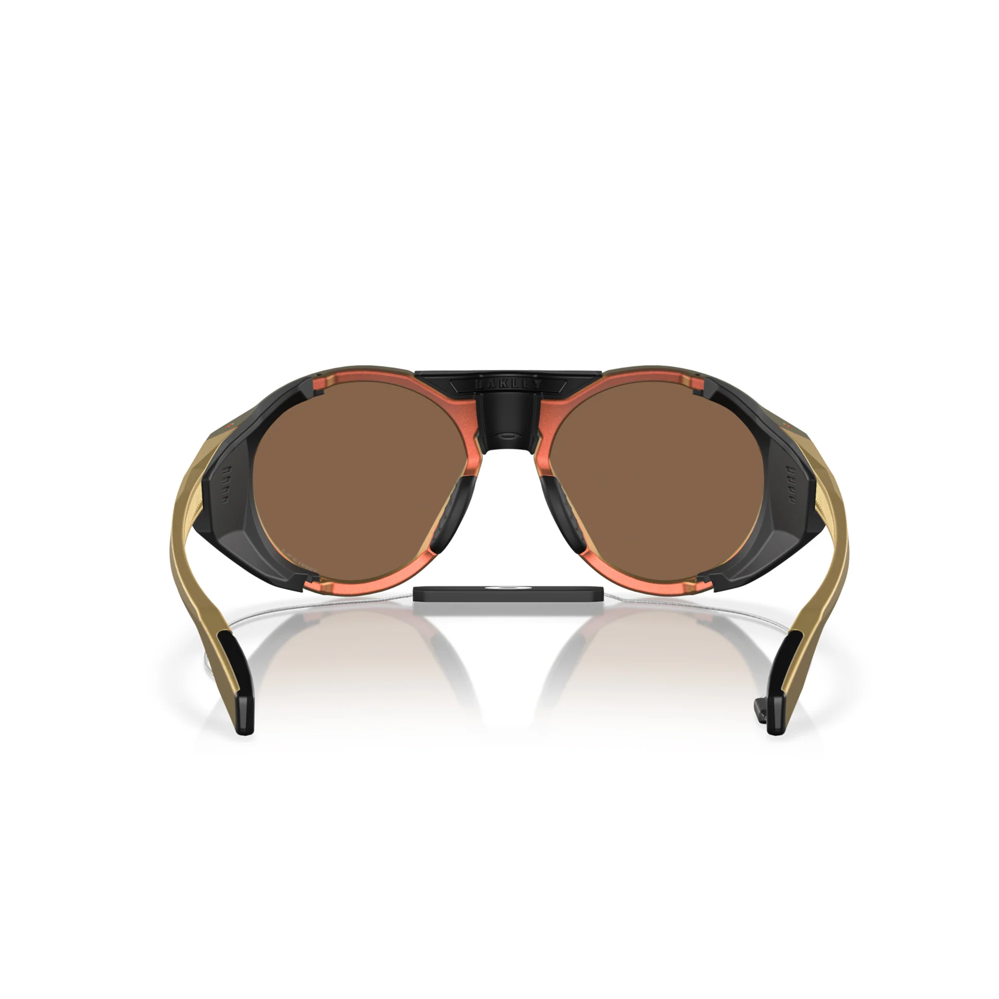 Oakley Clifden Matte Red Gold Colorshif W/ Prizm Bronze Sunglasses - Image 4