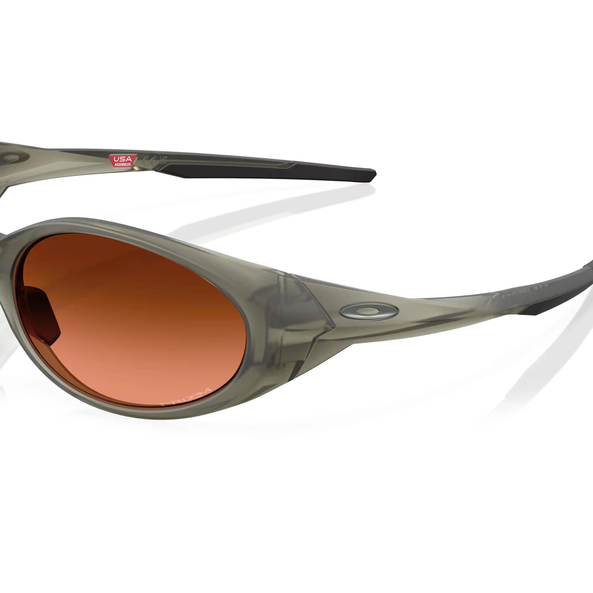 Oakley EyeJacket Redux Matte Olive Ink W/ Prizm Bronze Sunglasses - Image 4