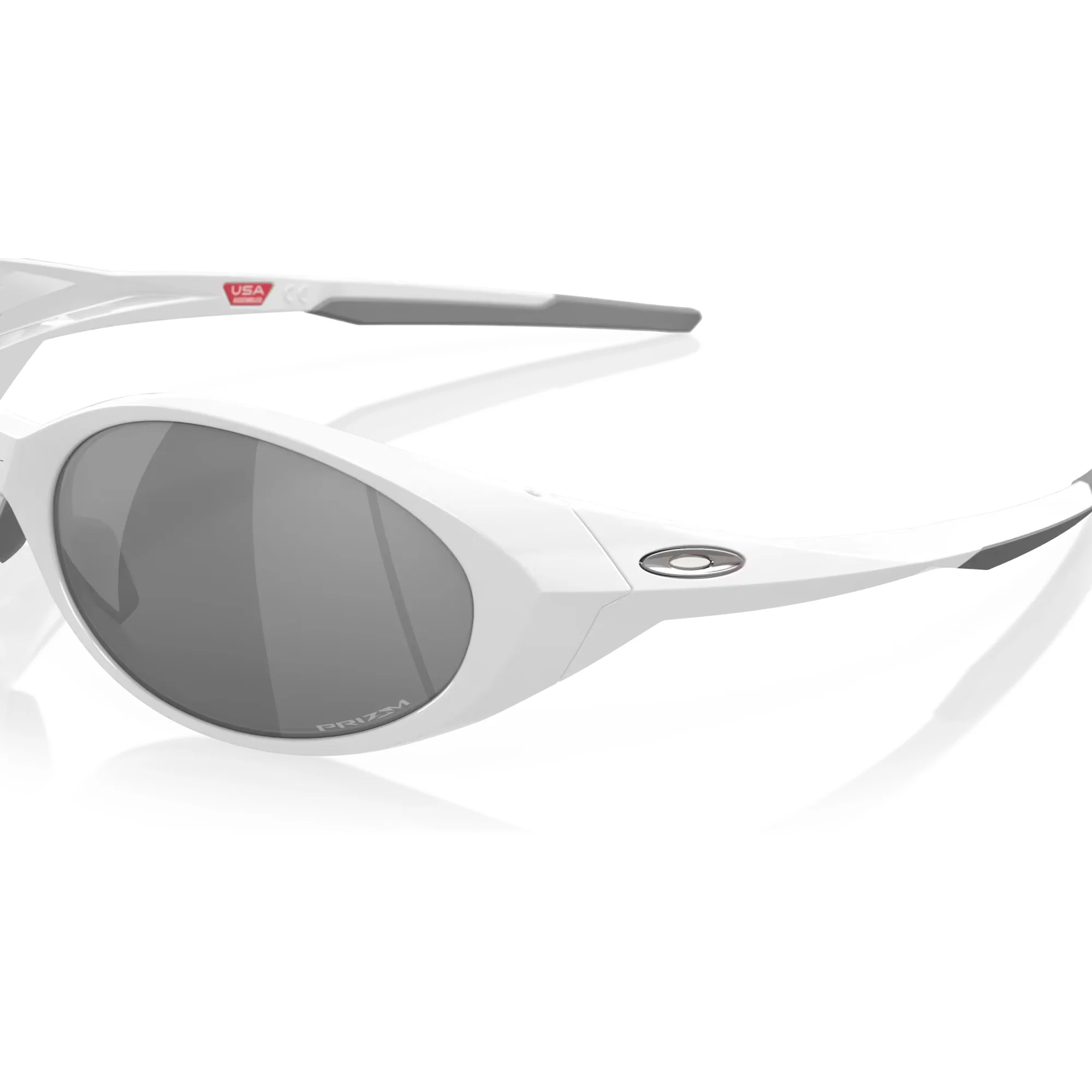Oakley Eyejacket Redux Polished White w/ Prizm Black Sunglasses - Image 4