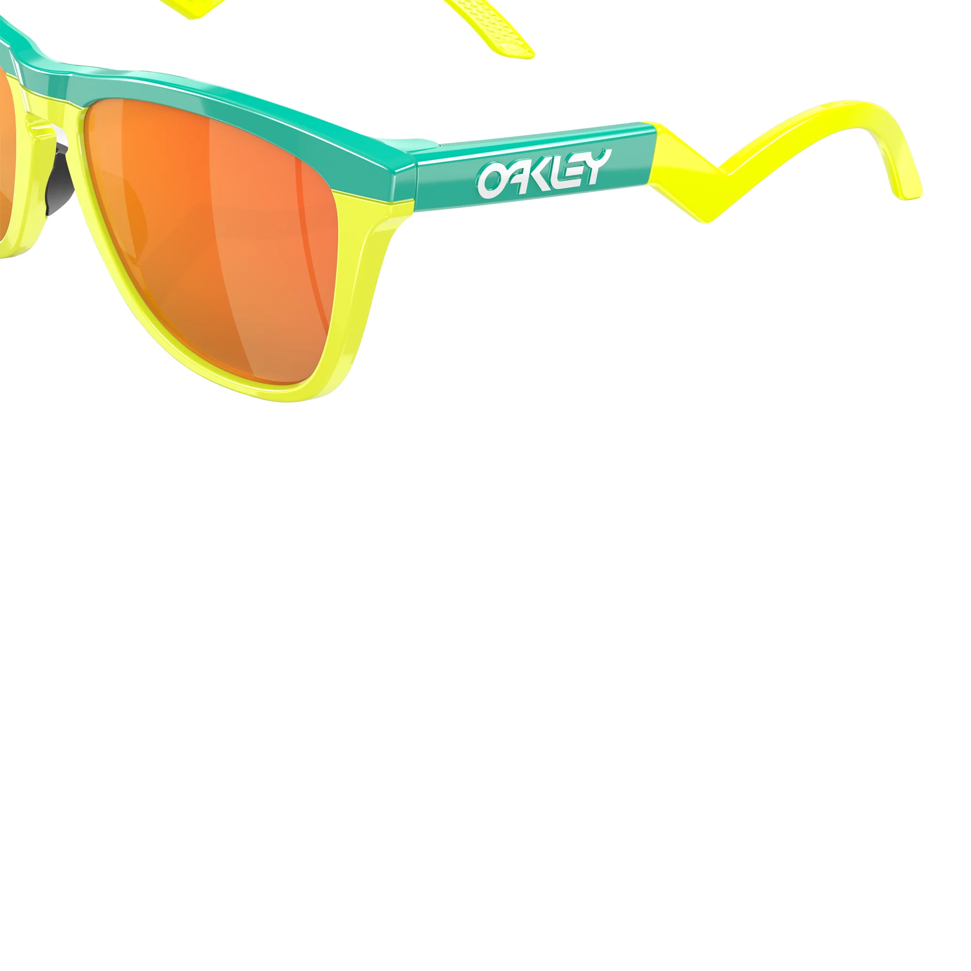 Oakley Frogskin Hybrid Celeste w/ Prizm Ruby - Image 4