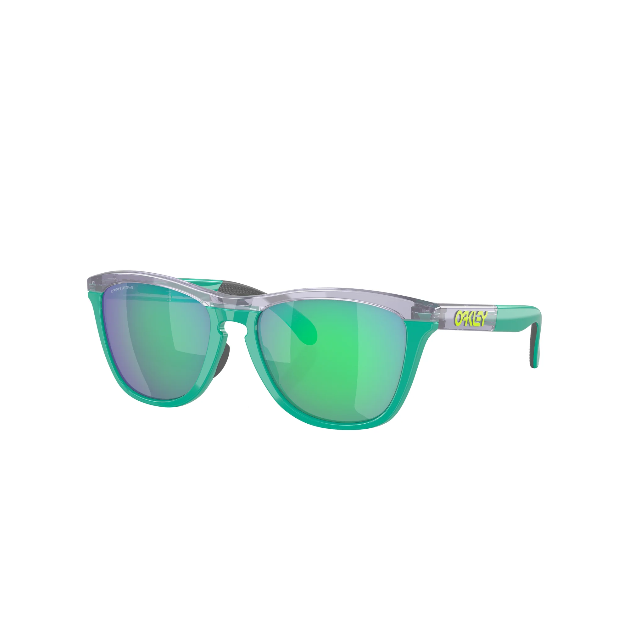 Oakley Frogskins Range Trans Lilac w/ Prizm Jade Sunglasses - Image 2