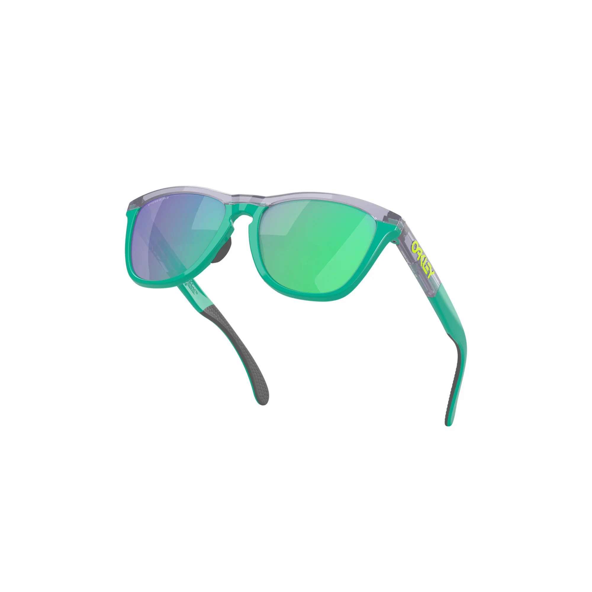 Oakley Frogskins Range Trans Lilac w/ Prizm Jade Sunglasses - Image 3