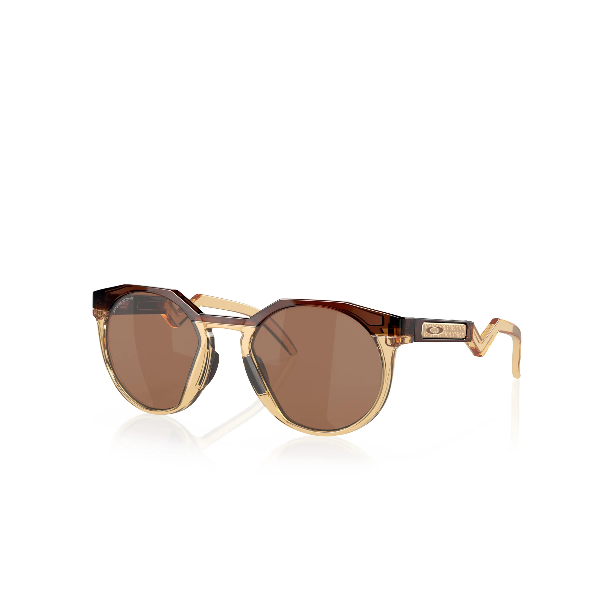 Oakley Kylian Mbappé HSTN Dark Amber Light Curry W/ Prizm Tungsten Sunglasses - Image 2