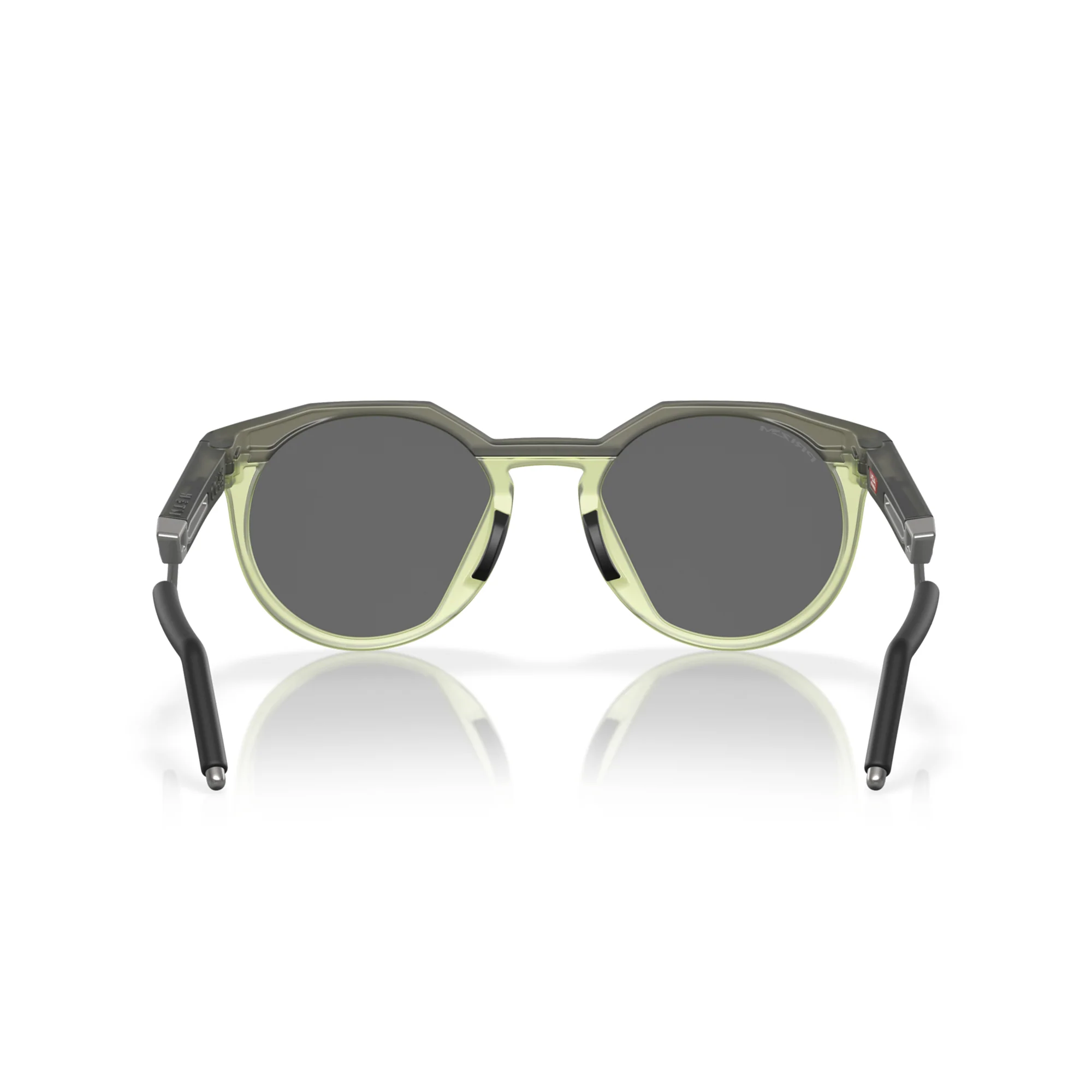 Oakley HSTN Metal Matte Olive Ink W/ Prizm Black Sunglasses - Image 4