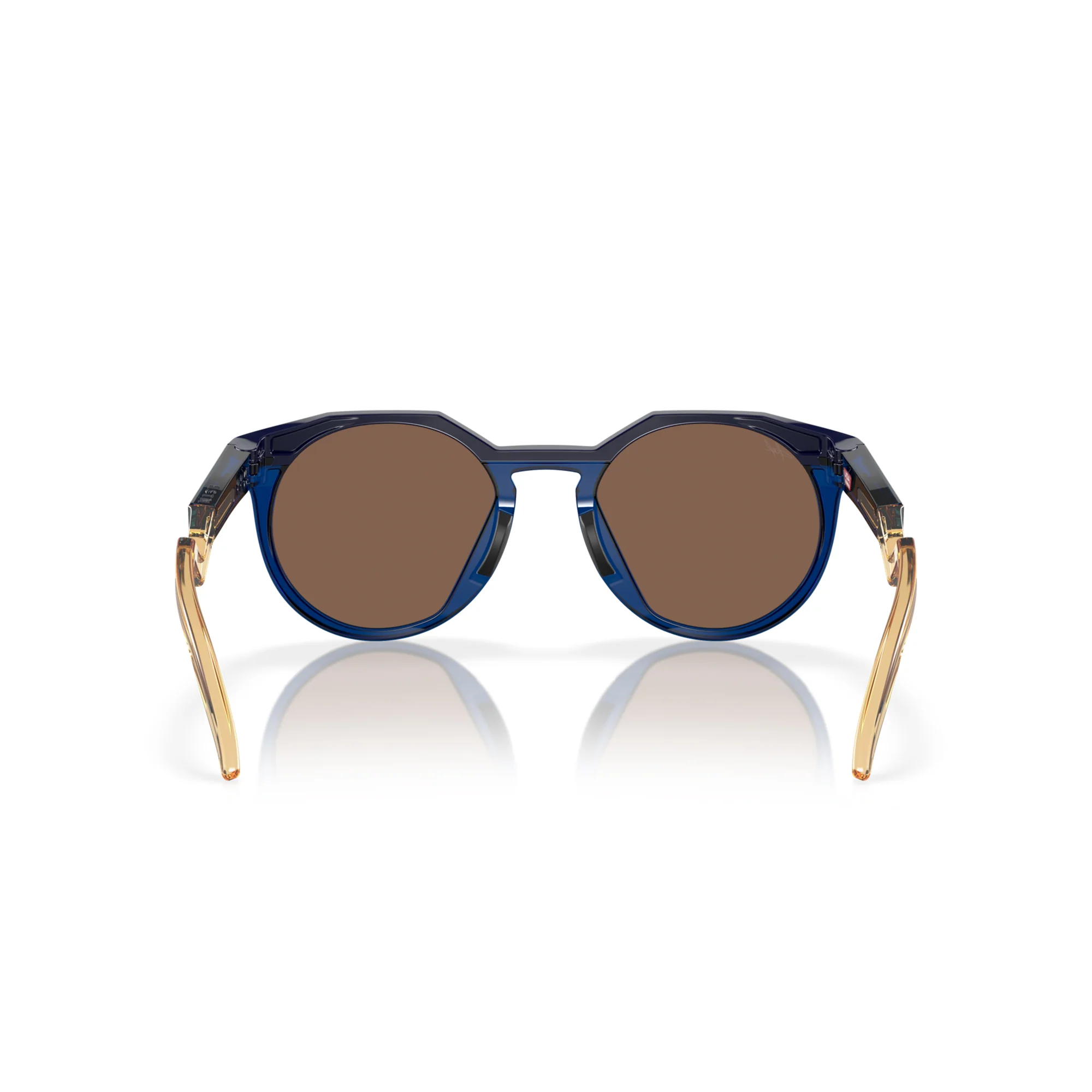 Oakley HSTN Navy/Trans Blue W/ Prizm 24k Polarized Sunglasses - Image 4