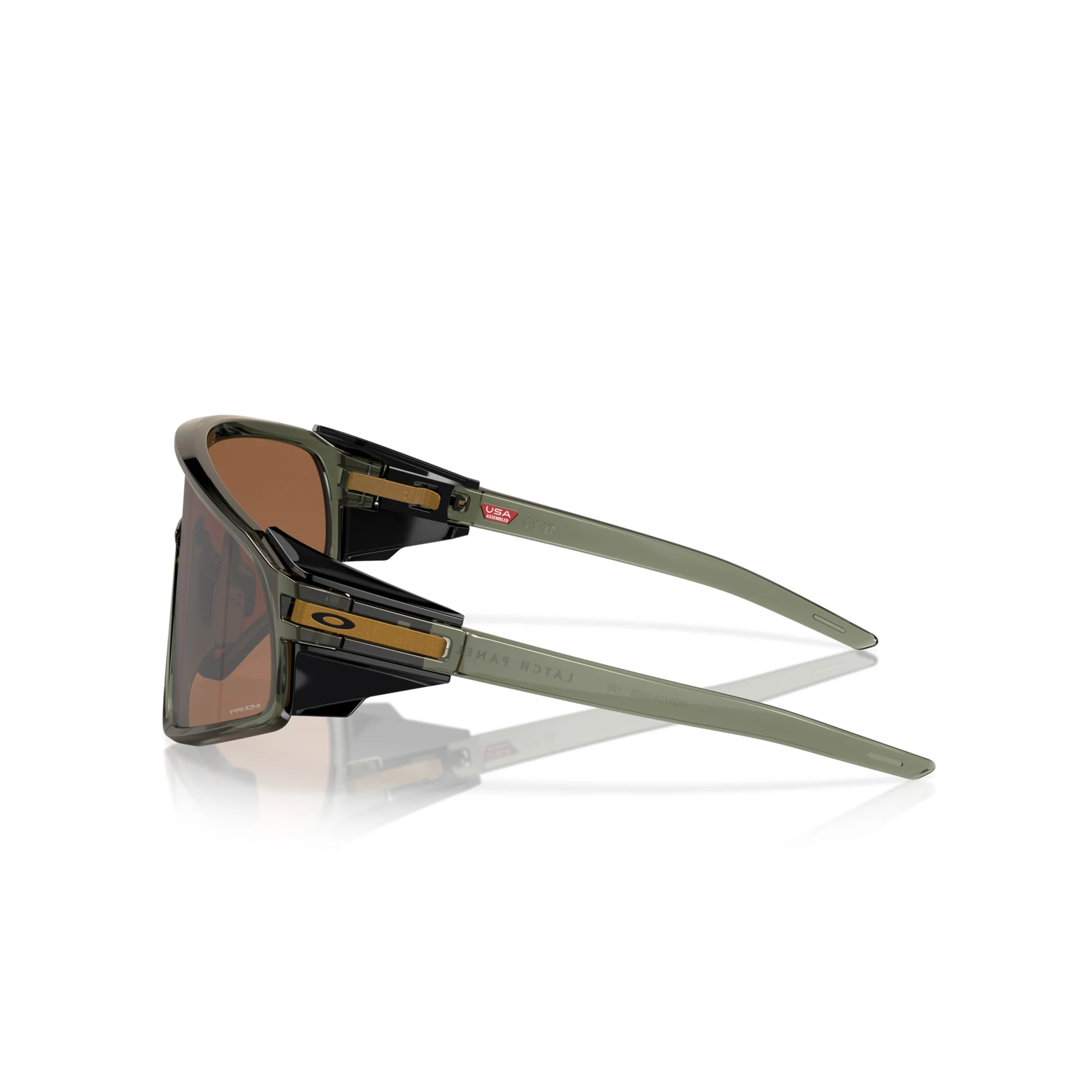 Oakley Latch Panel Olive Ink W/ Prizm Tungsten Sunglasses - Image 3