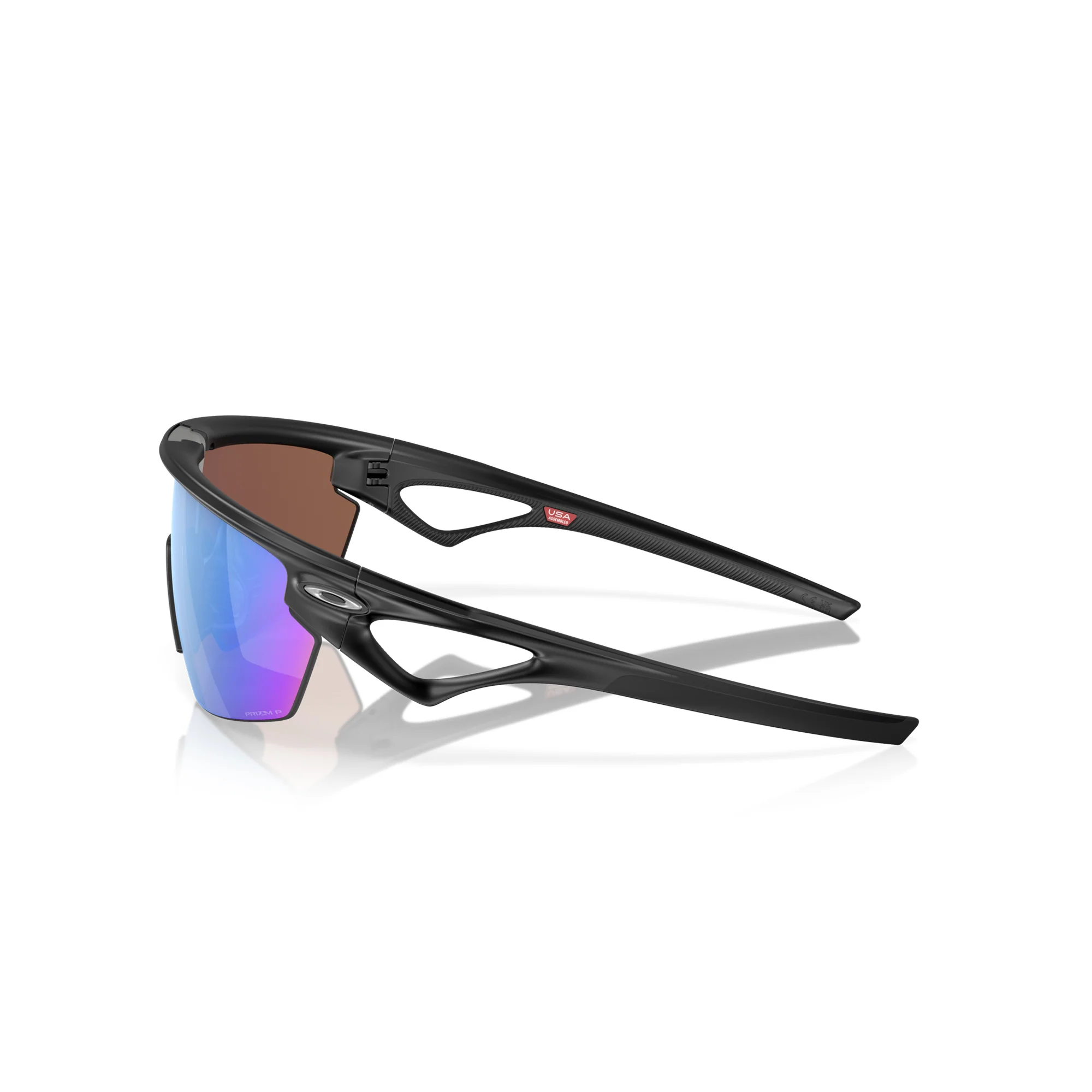 Oakley Sphaera Matte Black W/ Prizm Deep Water Polarized Sunglasses - Image 3