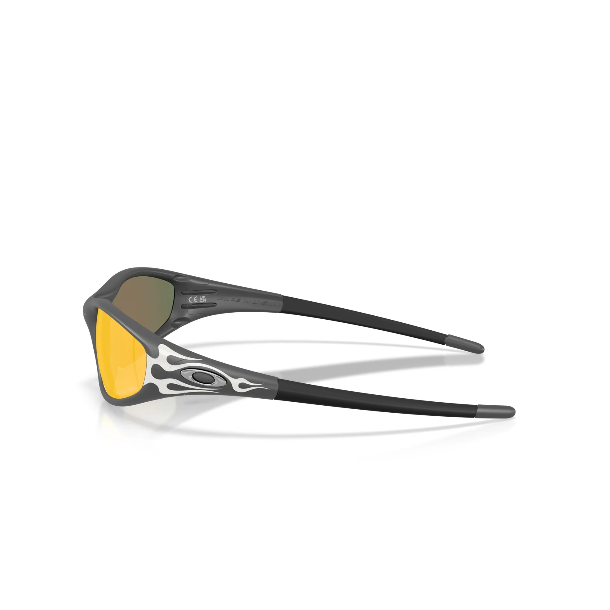 Oakley x Brain Dead Straight Jacket 99 Matte Dark Grey W/ Prizm Ruby Sunglasses - Image 3