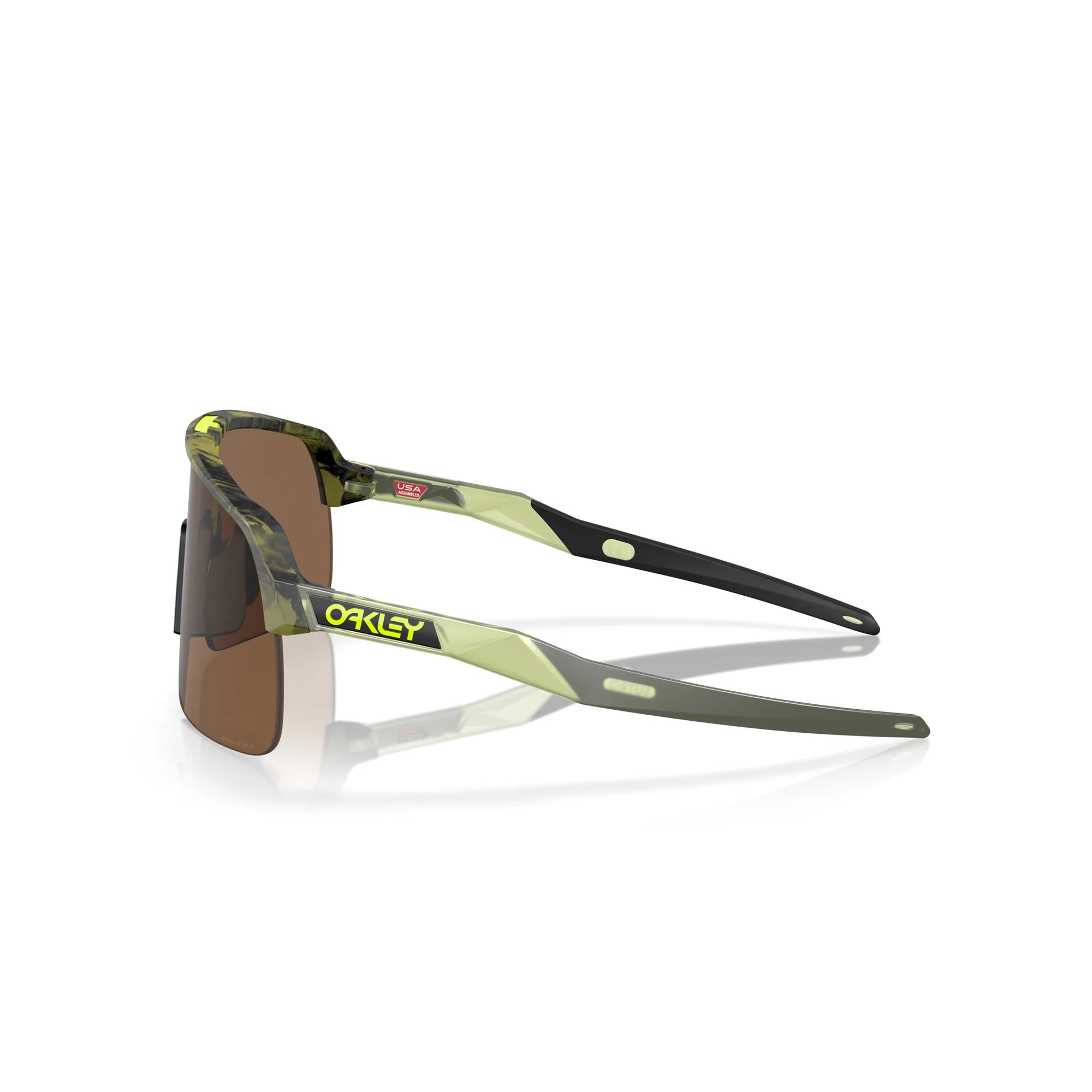 Oakley Sutro Lite Matte Trans Fern Swirl W/ Prizm Bronze Sunglasses - Image 3