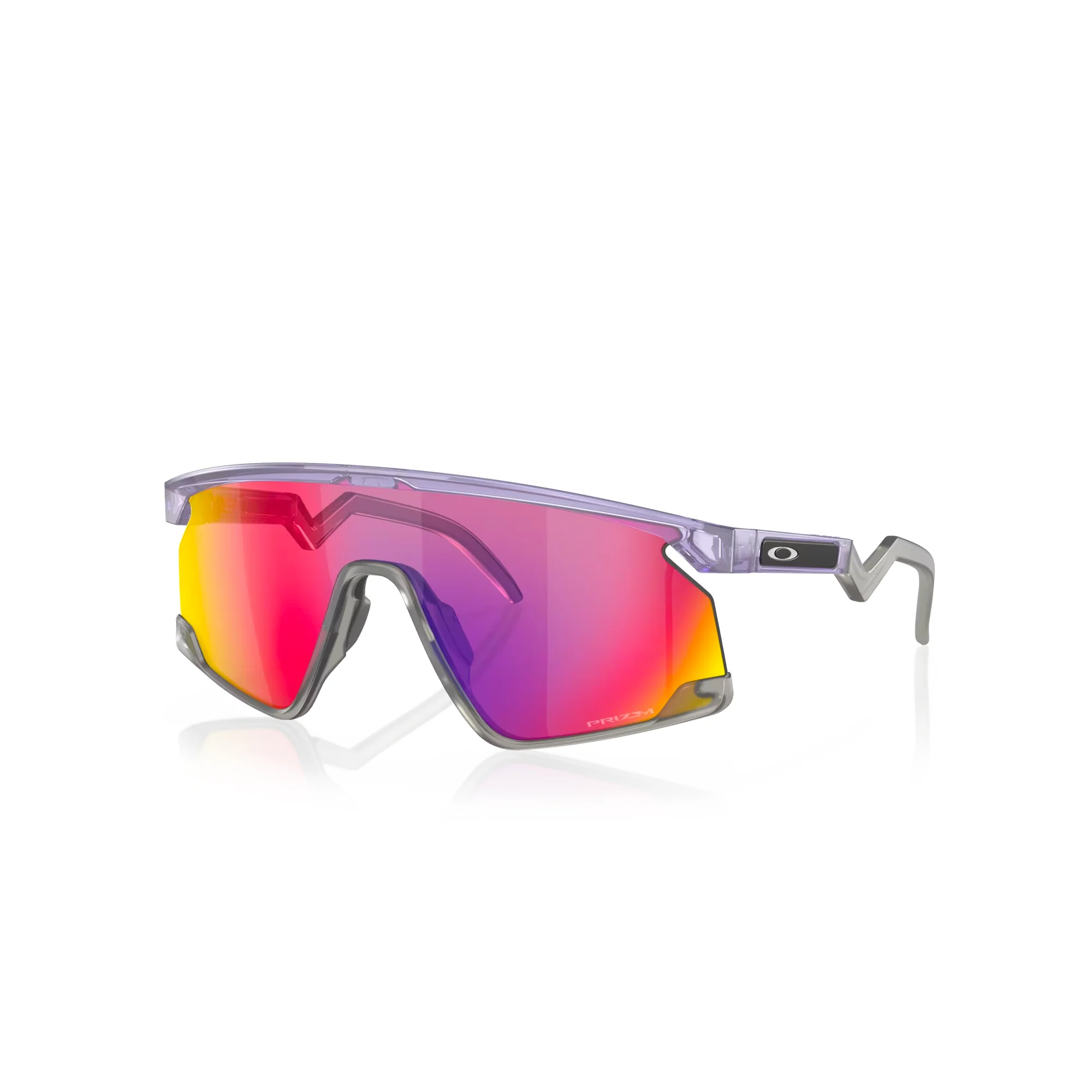 Okaley BXTR Tran Lilac w/ Prizm Road Sunglasses - Image 2