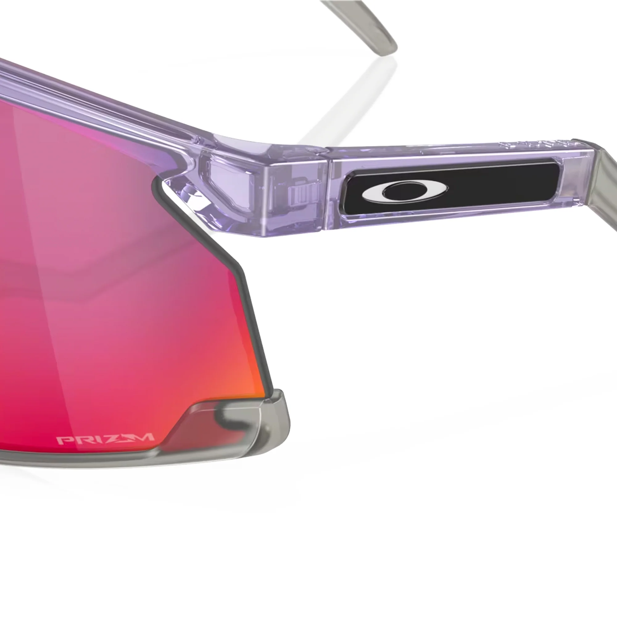 Okaley BXTR Tran Lilac w/ Prizm Road Sunglasses - Image 4