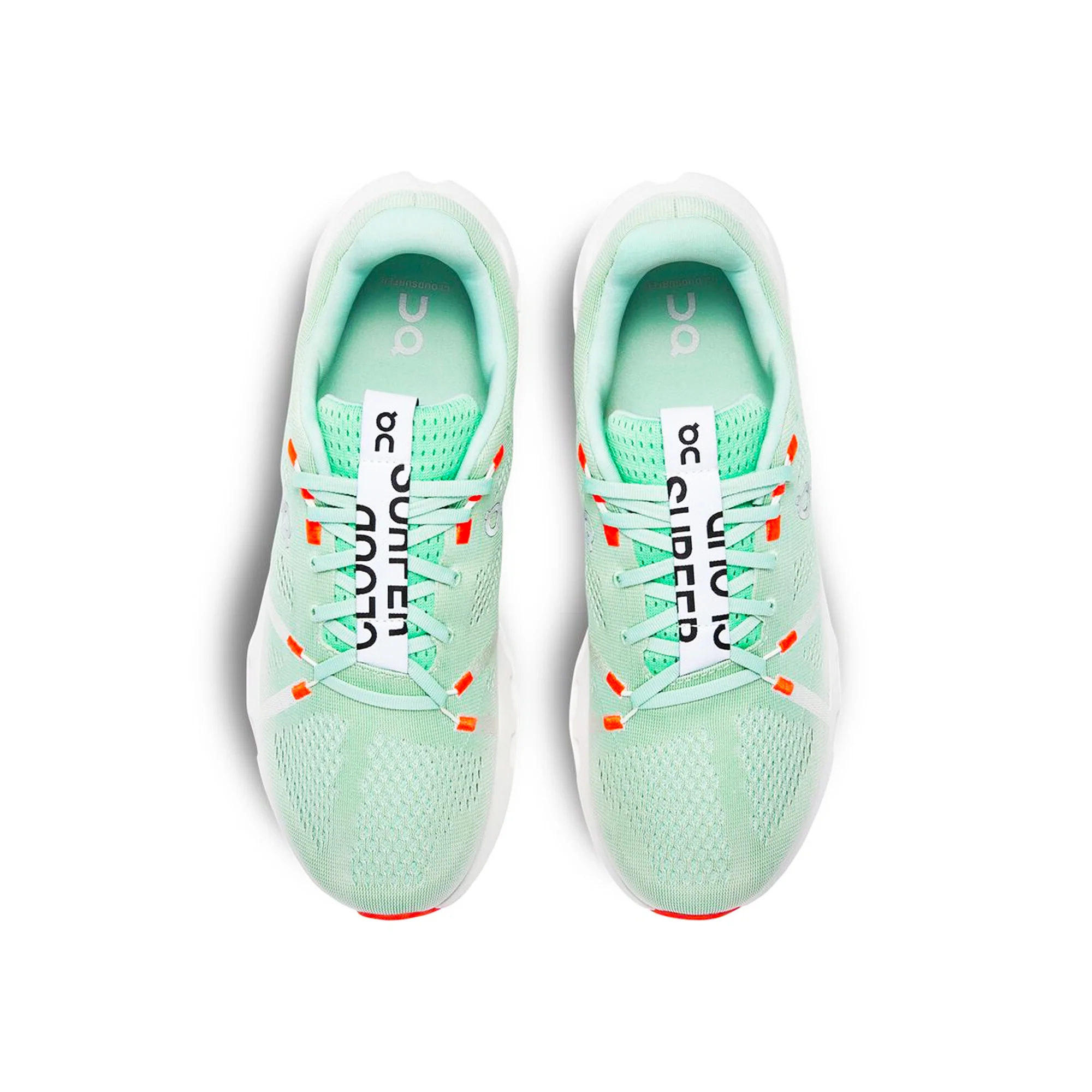 On Mens Cloudsurfer Shoes 'Creek/White' - Image 2