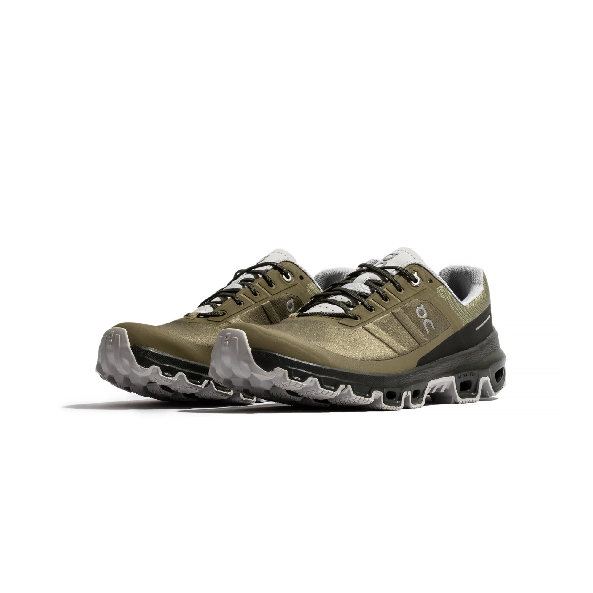 On Womens Cloudventure Shoes 'Olive' - Image 2