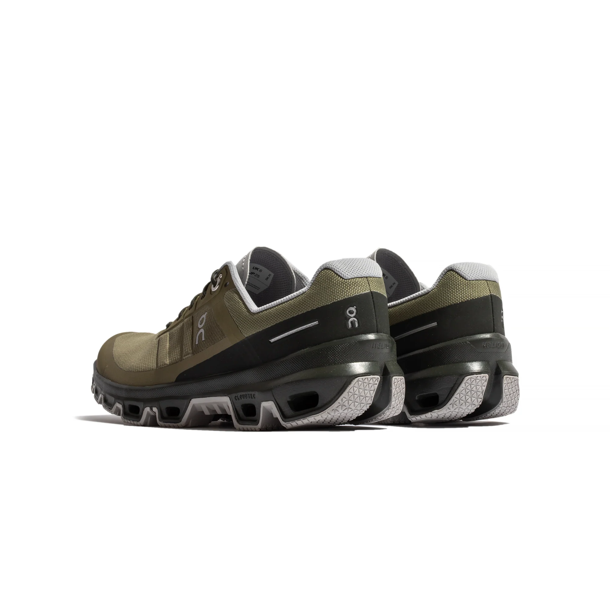 On Womens Cloudventure Shoes 'Olive' - Image 3