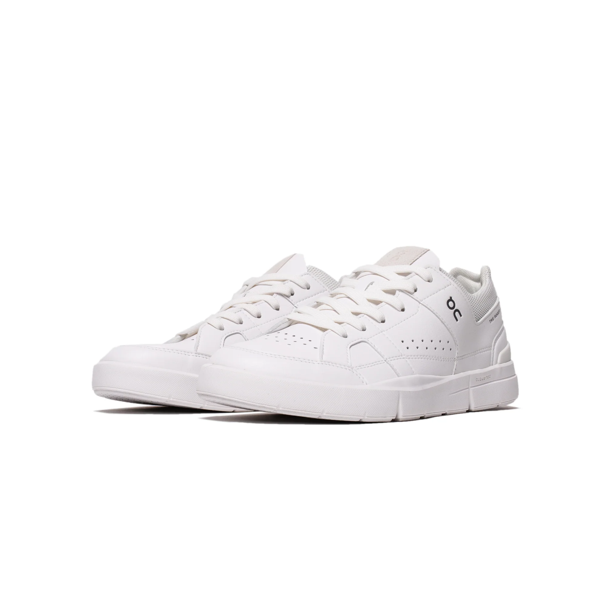 On! Mens The Roger Clubhouse 'All White' Shoes - Image 2