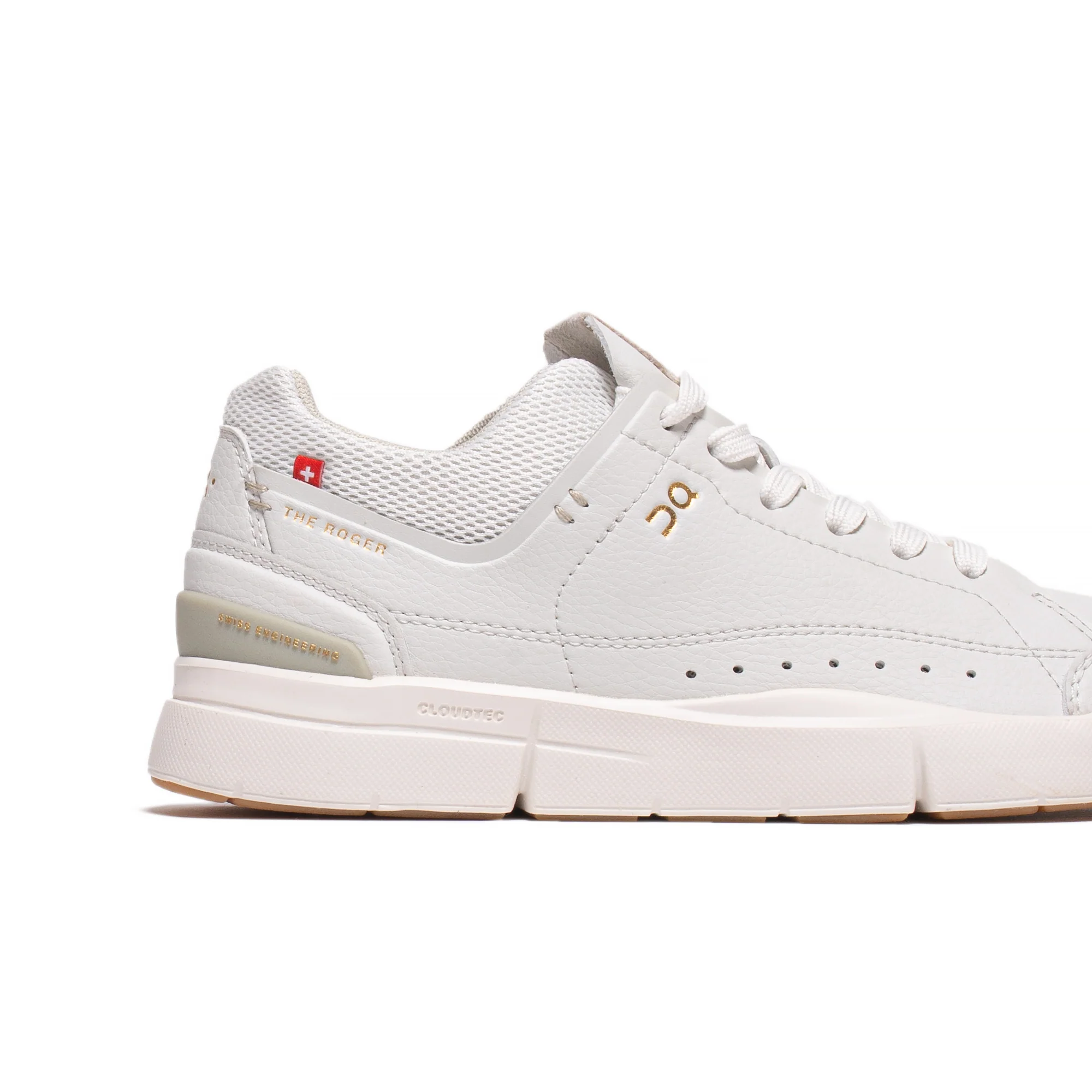 On! Womens Roger Centre Court Shoes 'Ice' - Image 4