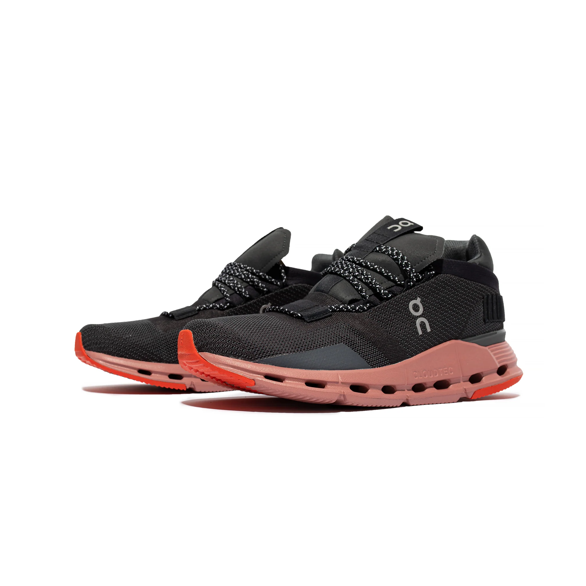 On Womens Cloudnova Shoes 'Eclipse/Rose' - Image 2