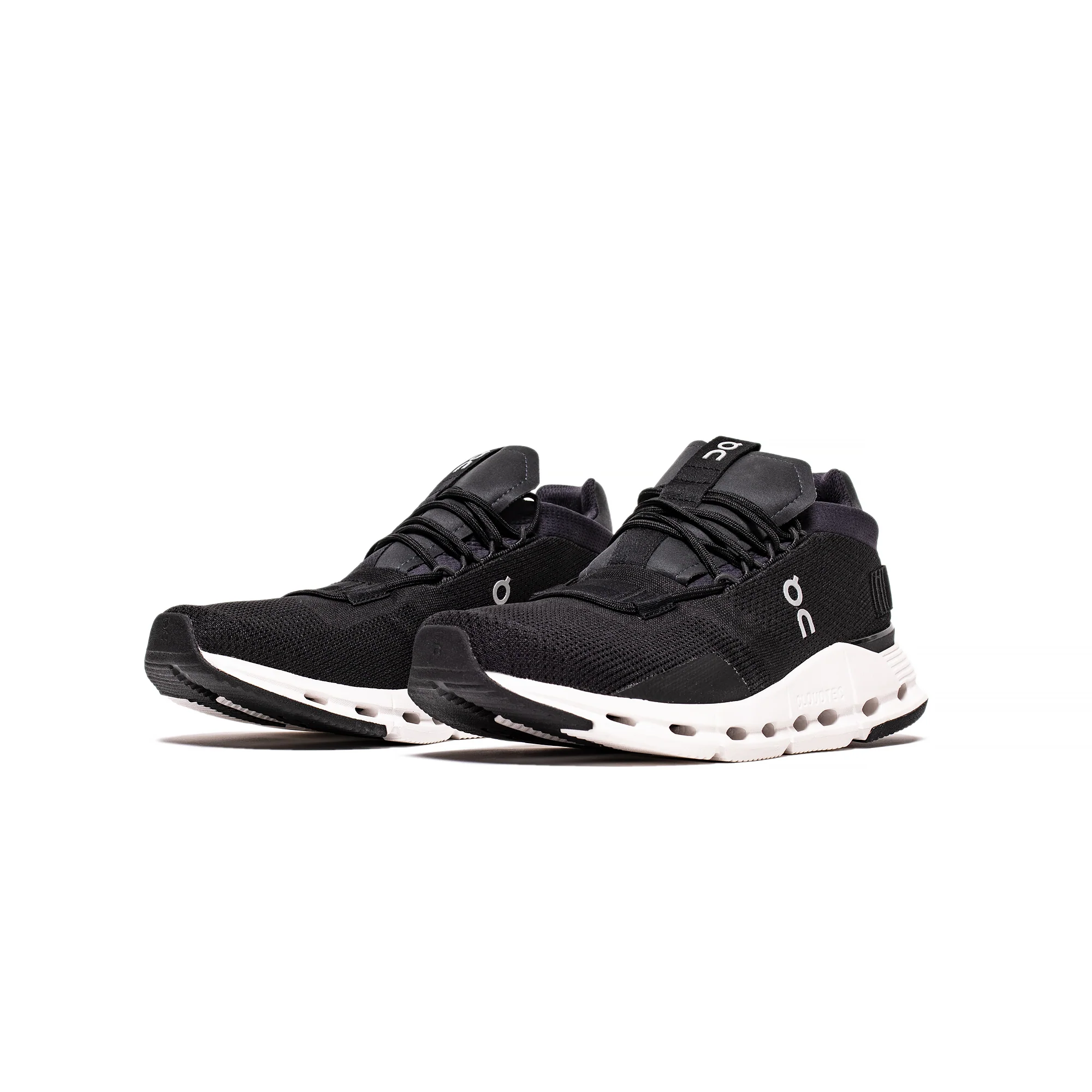 On! Mens Cloudnova Shoes 'Phantom/White' - Image 2