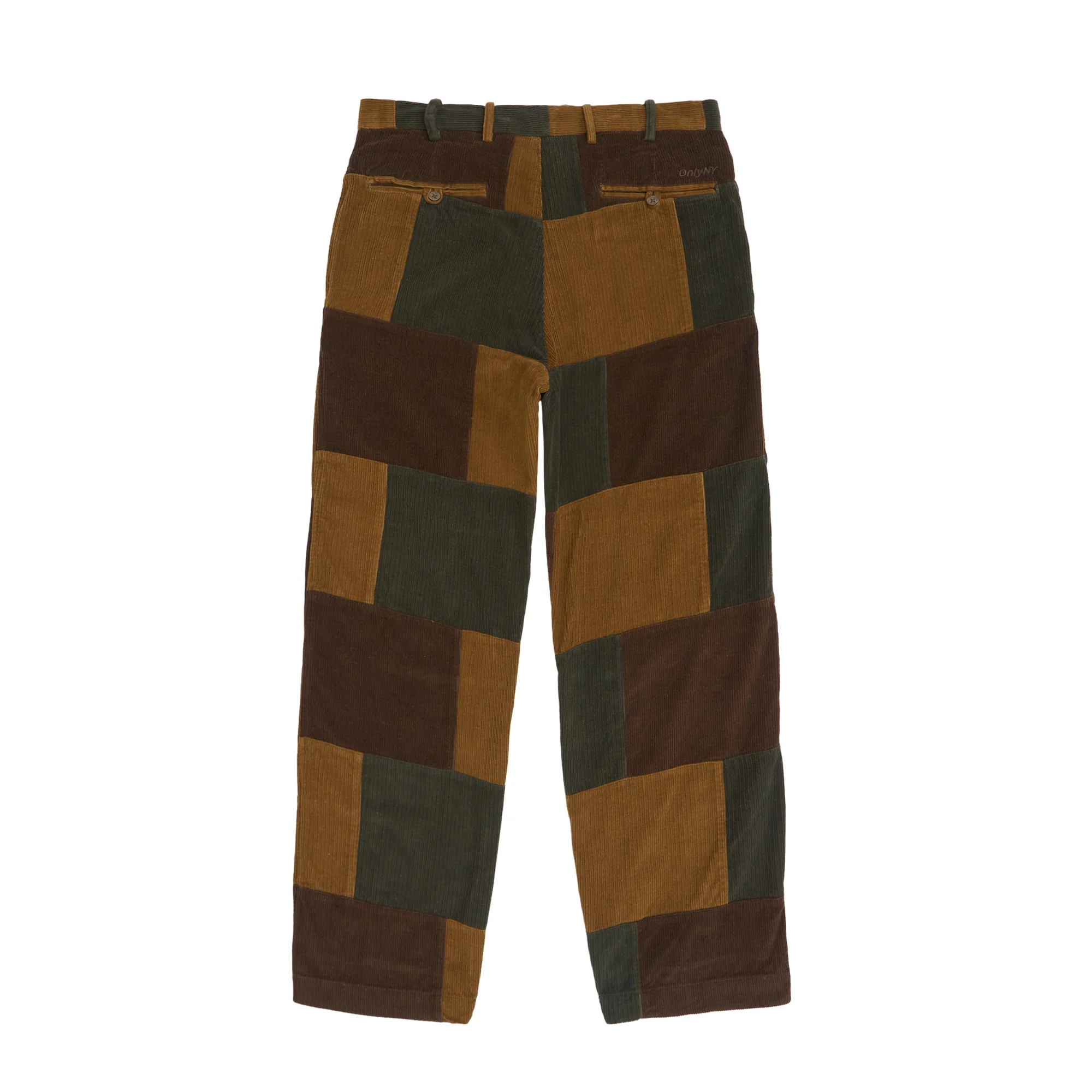 Only NY Mens Corduroy Patchwork Pants - Image 3