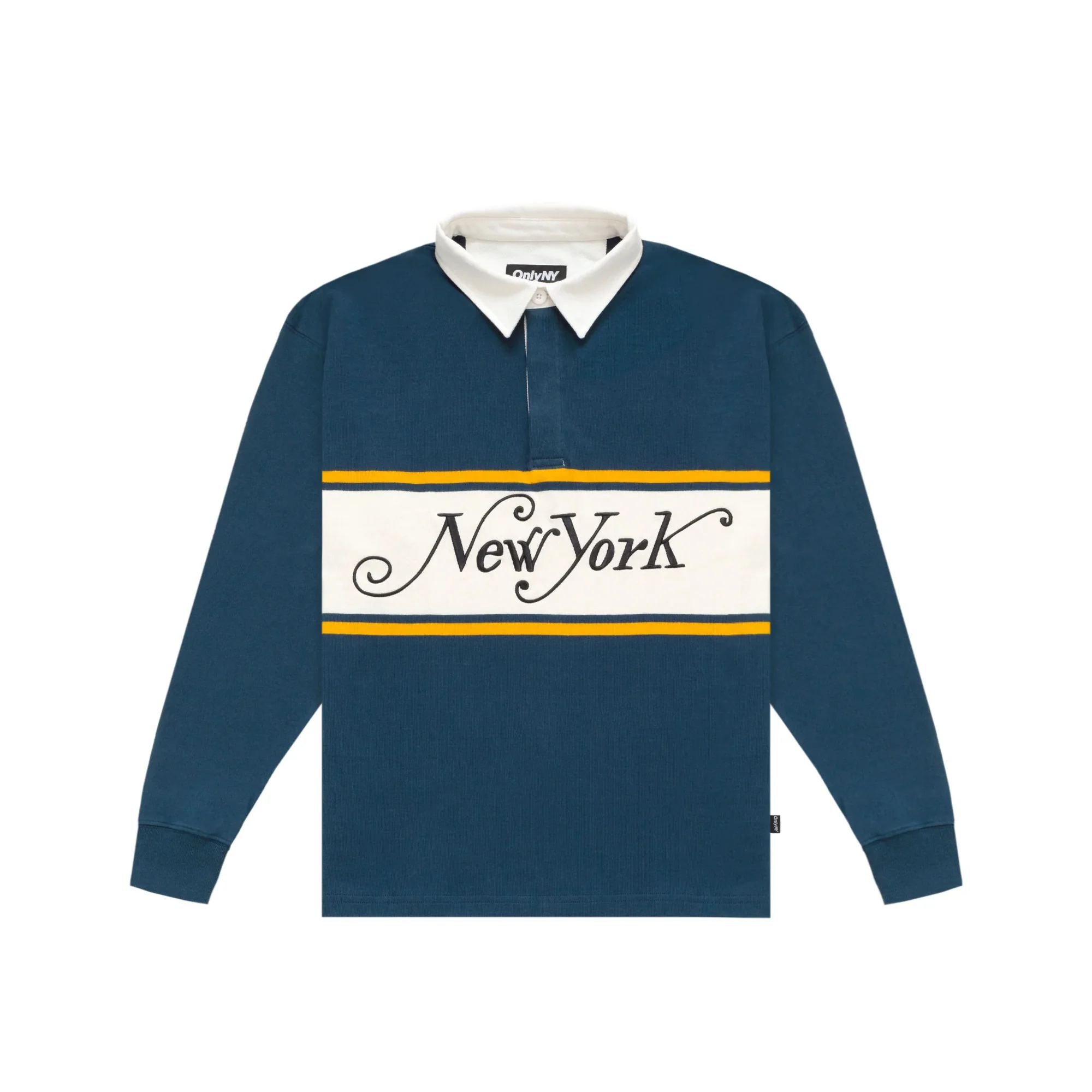 Only NY Mens New York Rugby Stripe Shirt