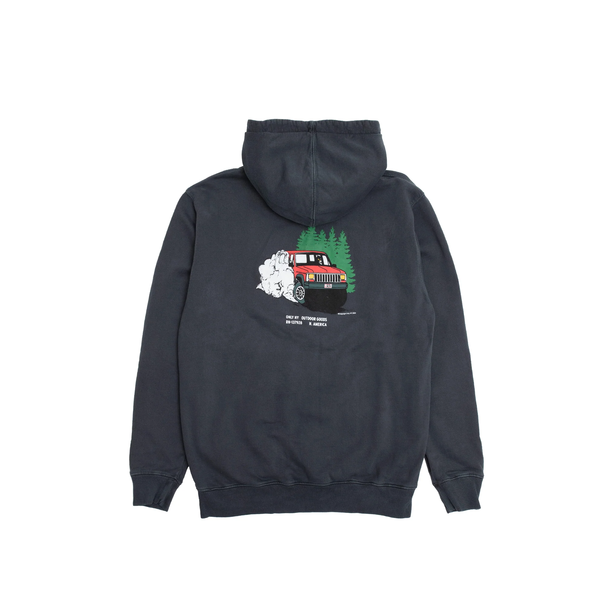 Only NY Mens Off-Road Hoodie - Image 3