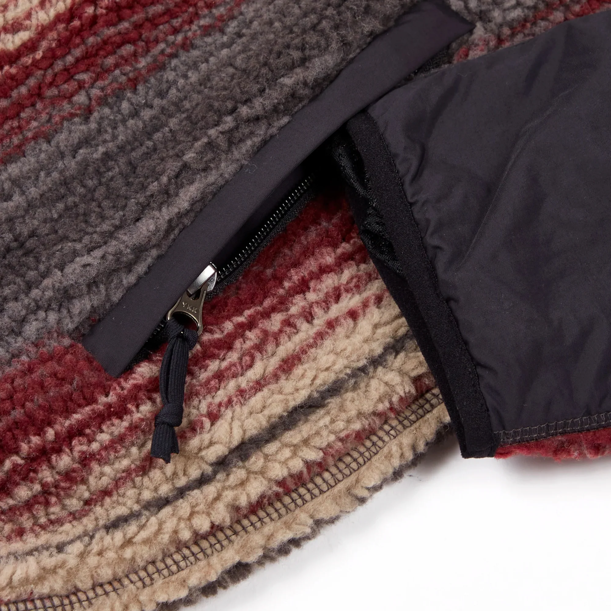 Only NY Mens Radiant Stripe Fleece Jacket - Image 4