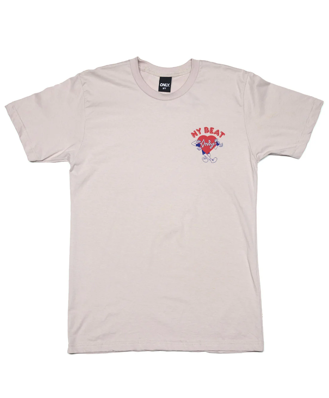 Only NY: NY Beat Tee (Flamingo)