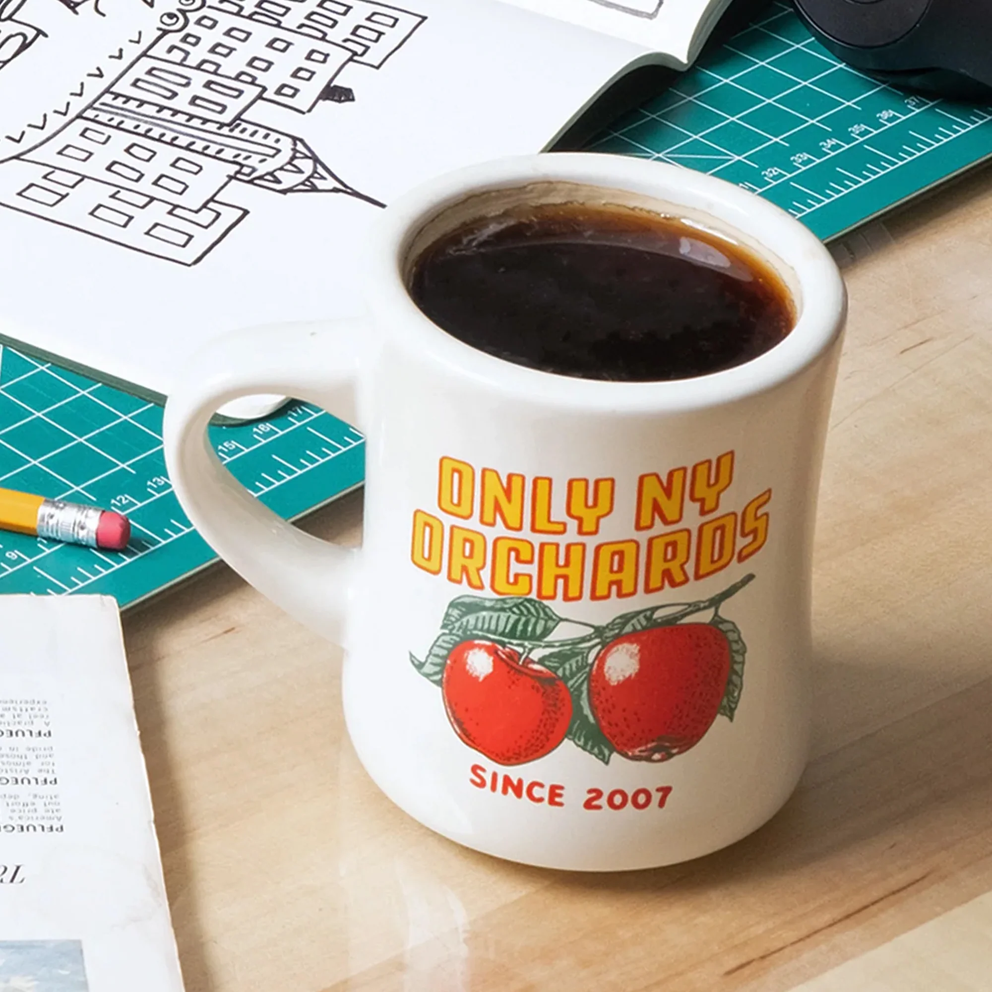Only NY Orchards Diner Mug - Image 2