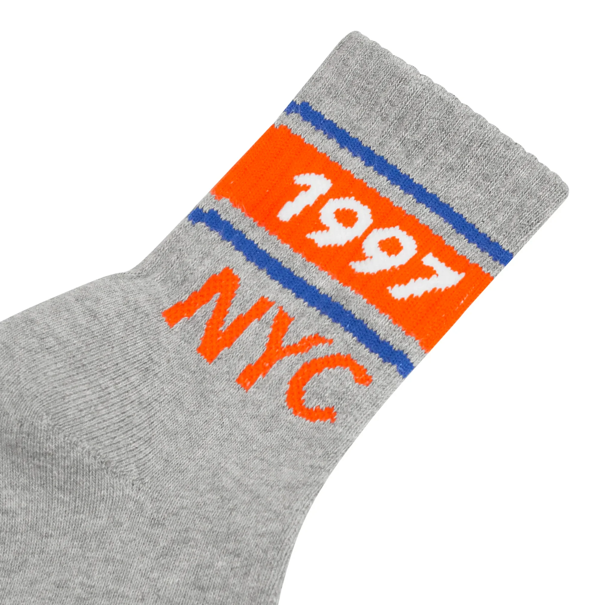 Only NY Track Half Crew Socks - Image 2