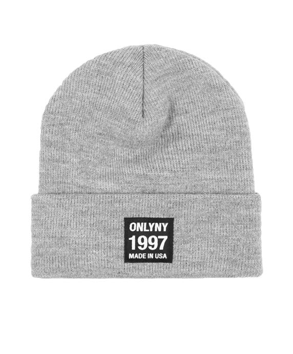 Only NY: Transfer Beanie (Heather Grey)