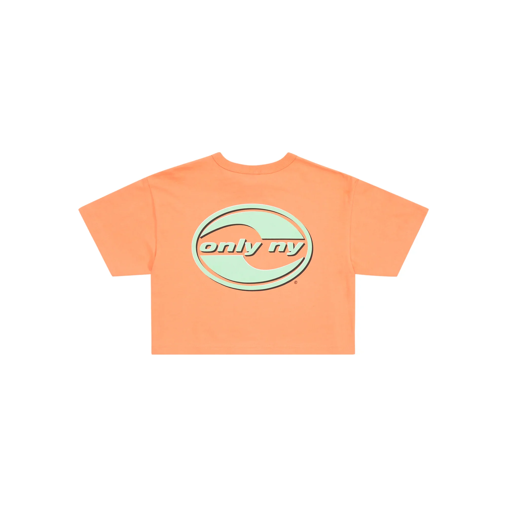 Only NY Wavy Logo Crop SS Tee - Image 2