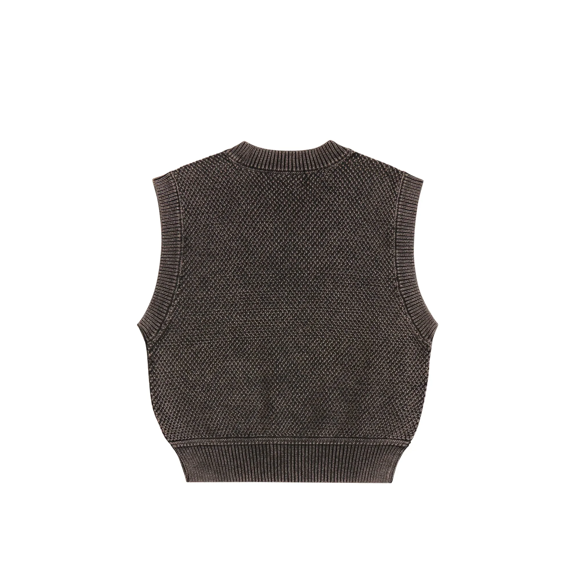 Only NY Womens Washed Cotton Sweater Vest - Image 2