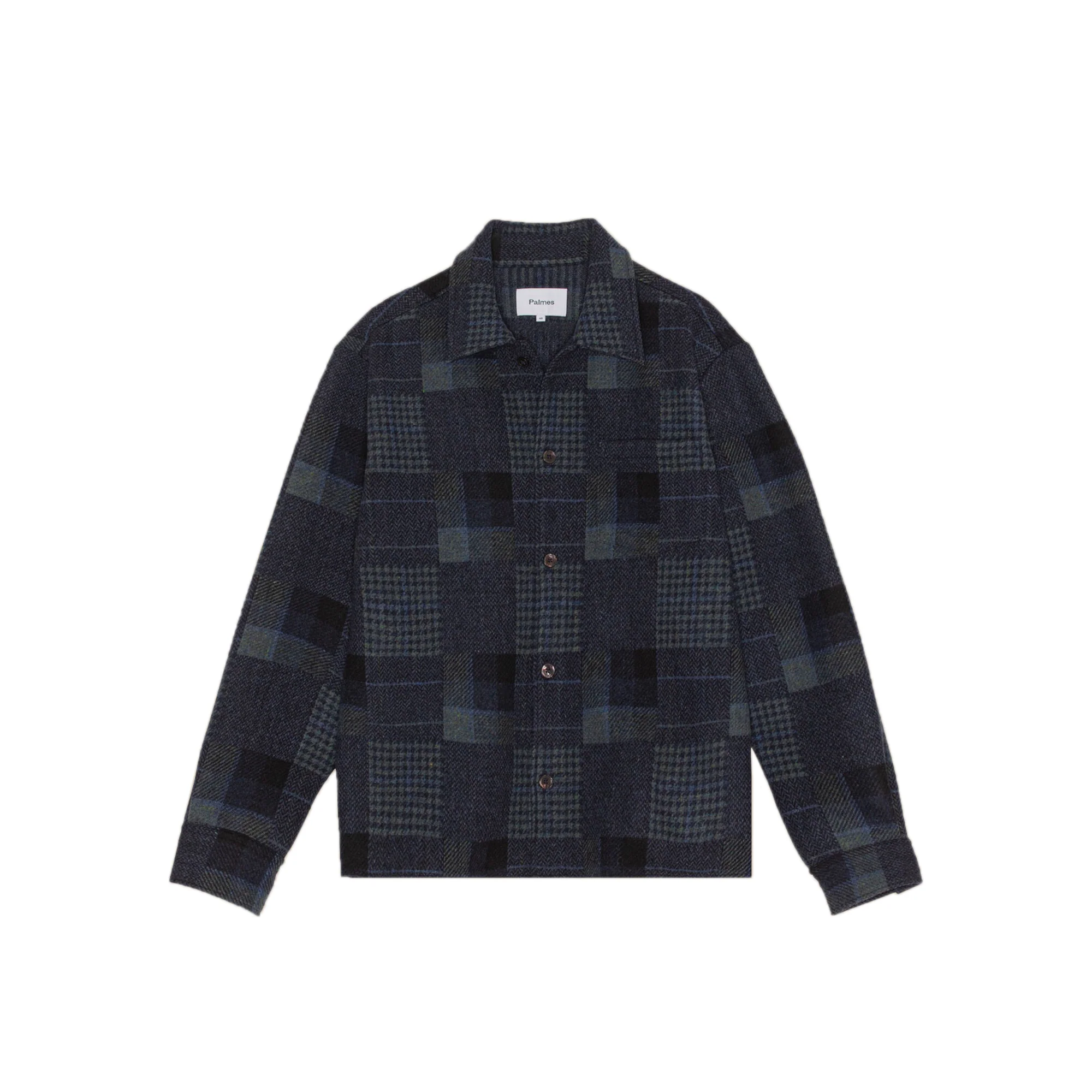 Palmes Mens Patch Overshirt
