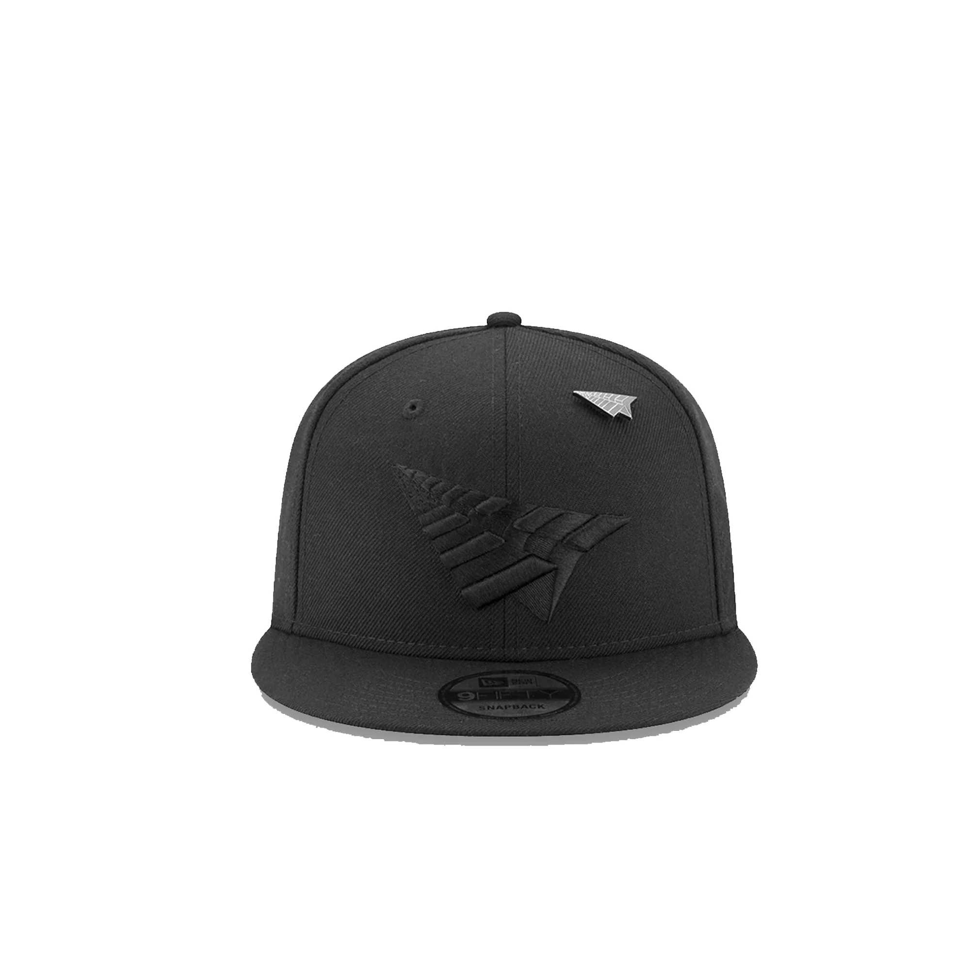 Paper Planes Mens Blackout Crown Old School Snapback