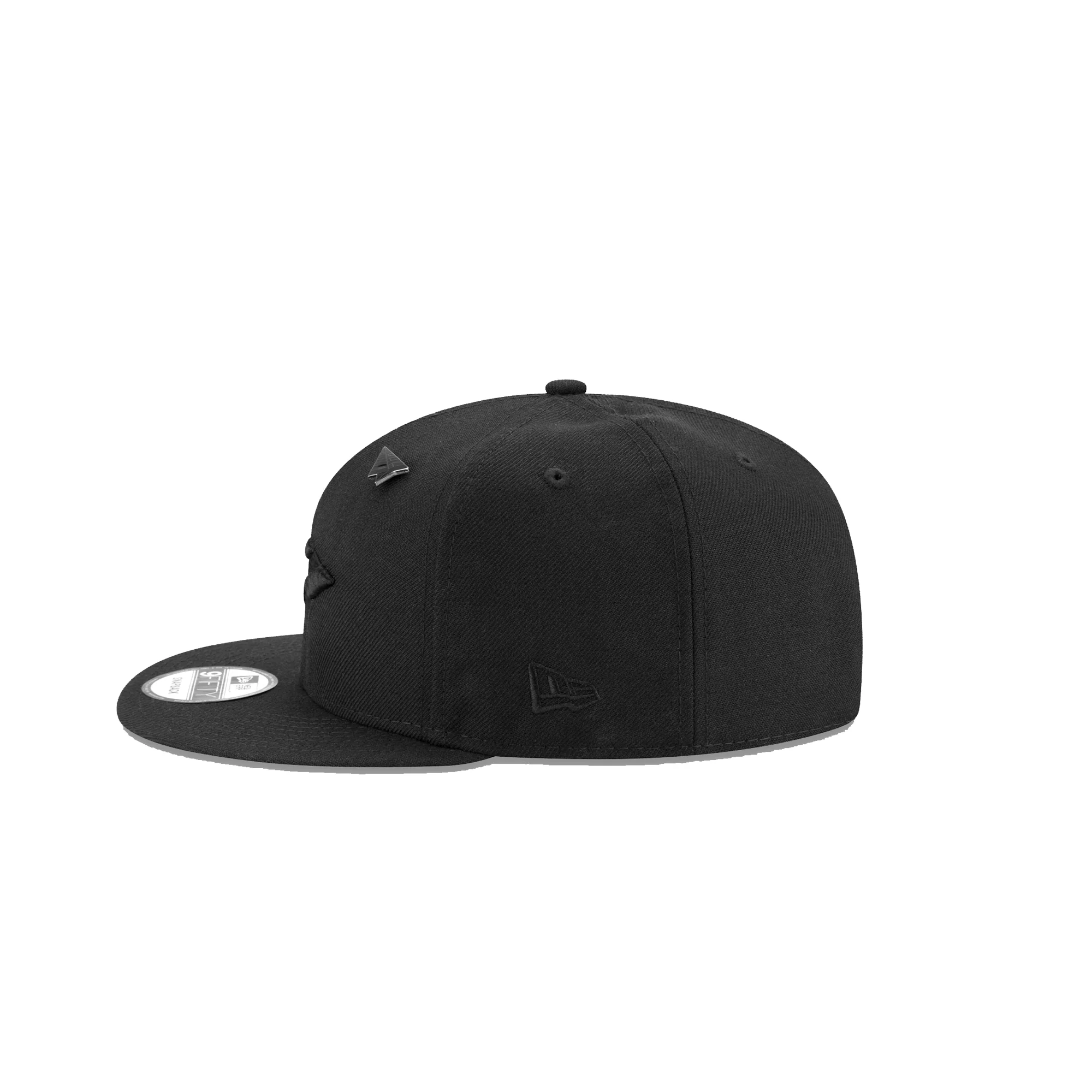 Paper Planes Mens Blackout Crown Old School Snapback - Image 2