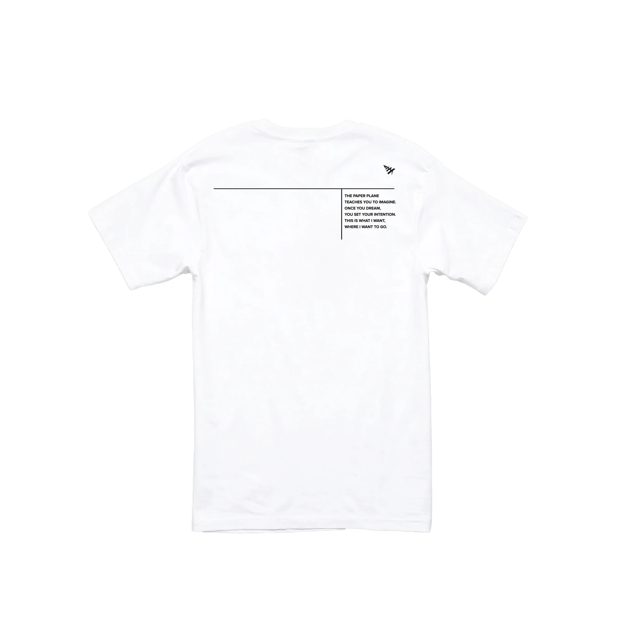 Paper Planes Mens Elevate And Amplify Tee 'White' - Image 2