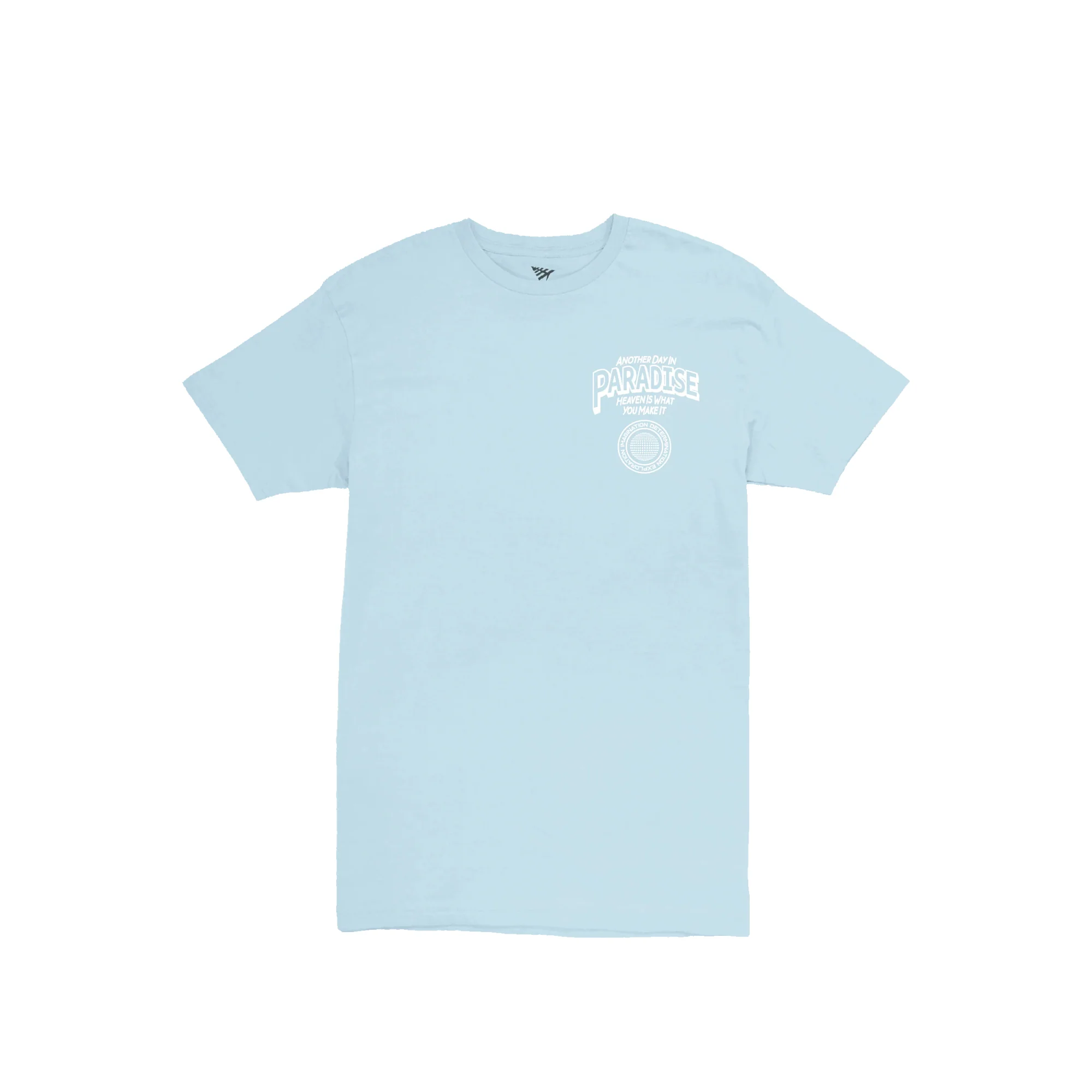 Paper Planes Mens Pastel Paradise Tee 'Powder Blue'