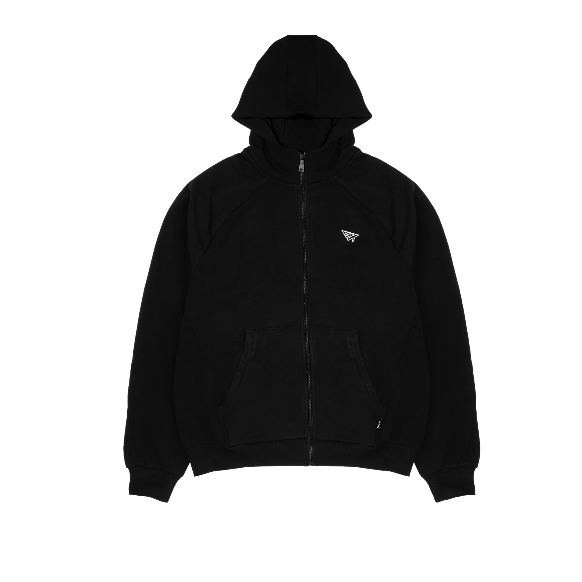 Paper Planes Mens Volume 2 Fleece Zip Hoodie 'Black'