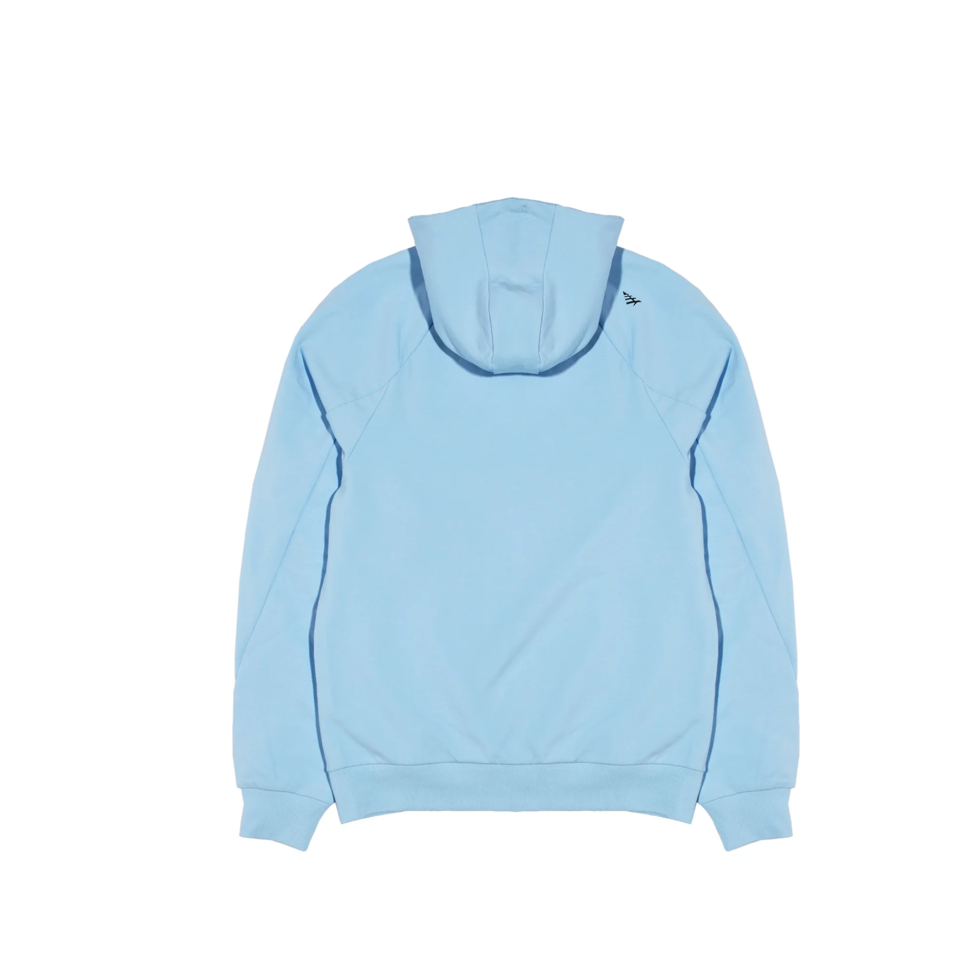 Paper Planes Mens Volume 2 Fleece Zip Hoodie 'Ice Blue' - Image 2