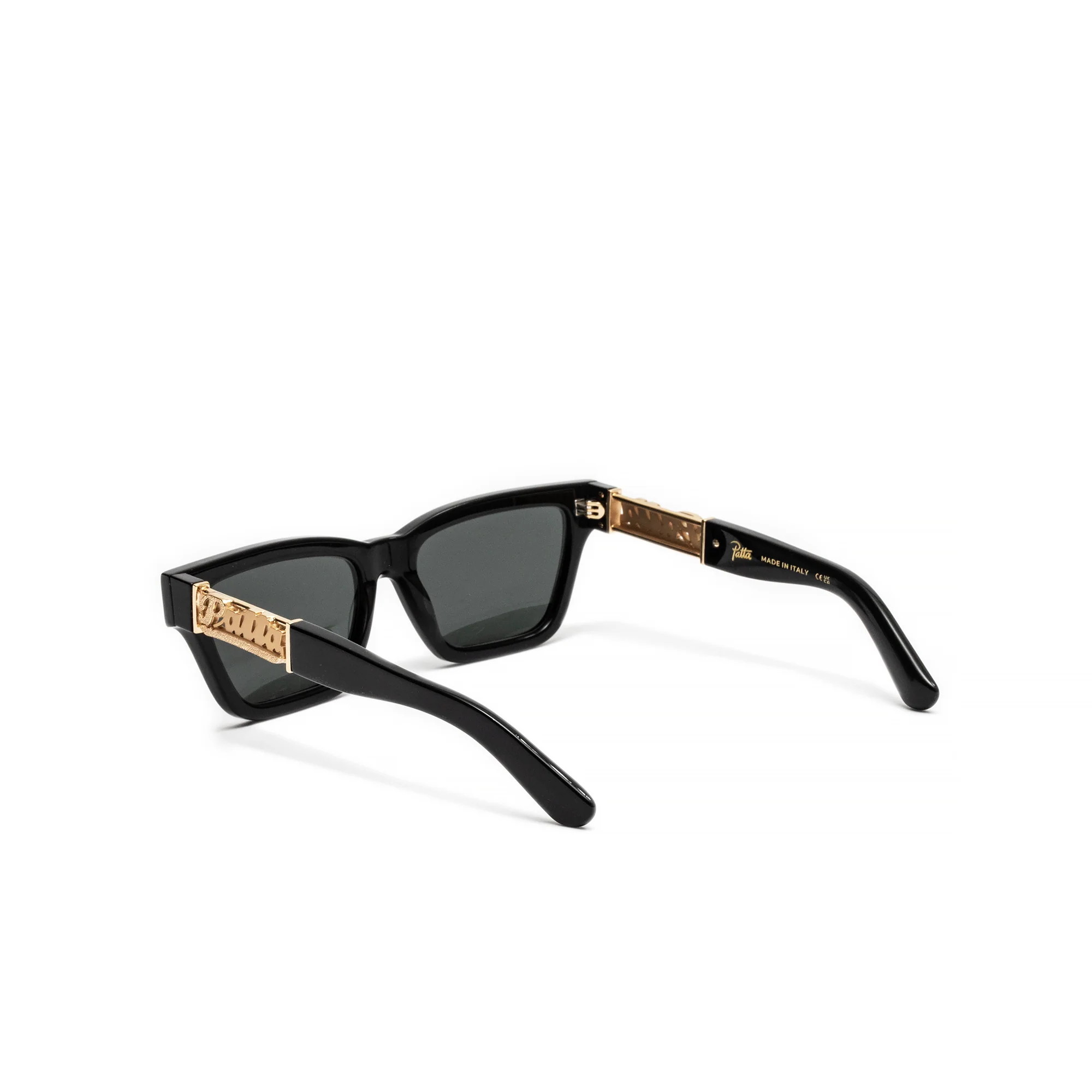 Patta Gold Stamp Sunglasses (Black) - Image 3